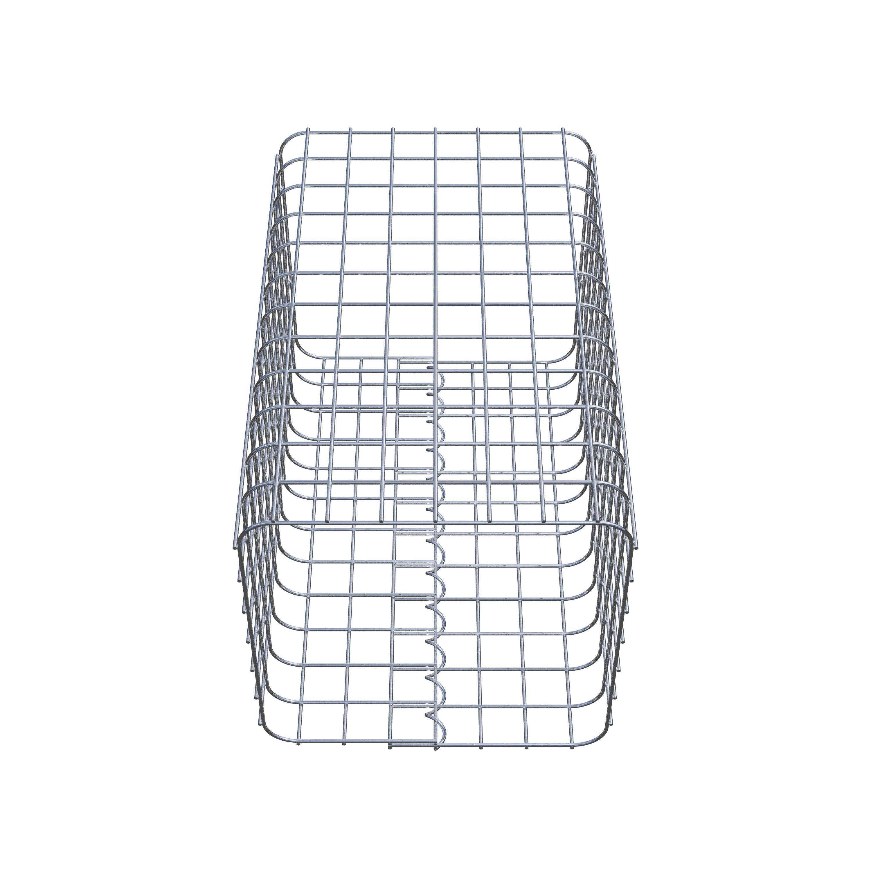 Colonne de gabion 42 x 42 cm MW 5 x 5 cm carré