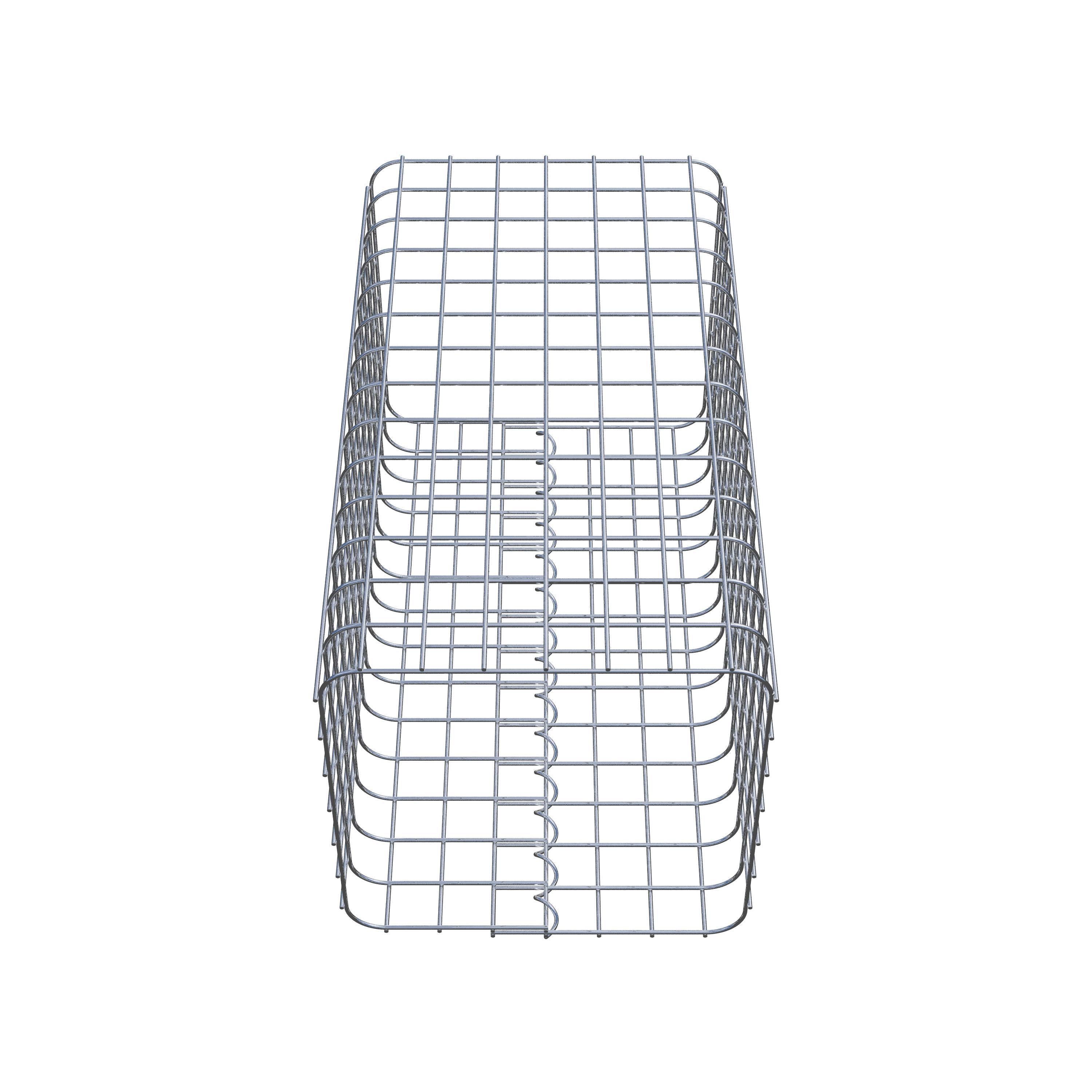 Colonne de gabion 42 x 42 cm MW 5 x 5 cm carré
