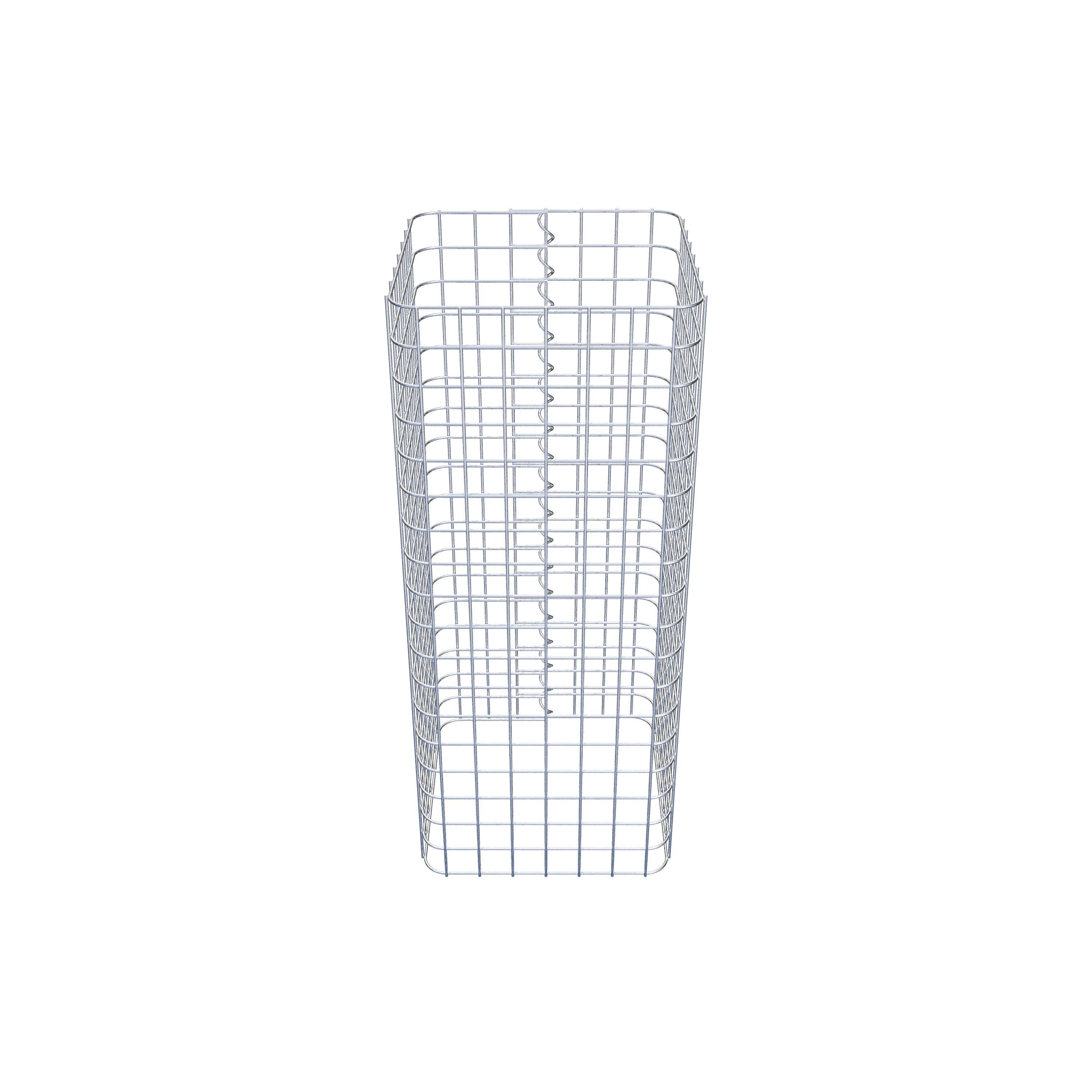 Colonne de gabion 42 x 42 cm MW 5 x 5 cm carré