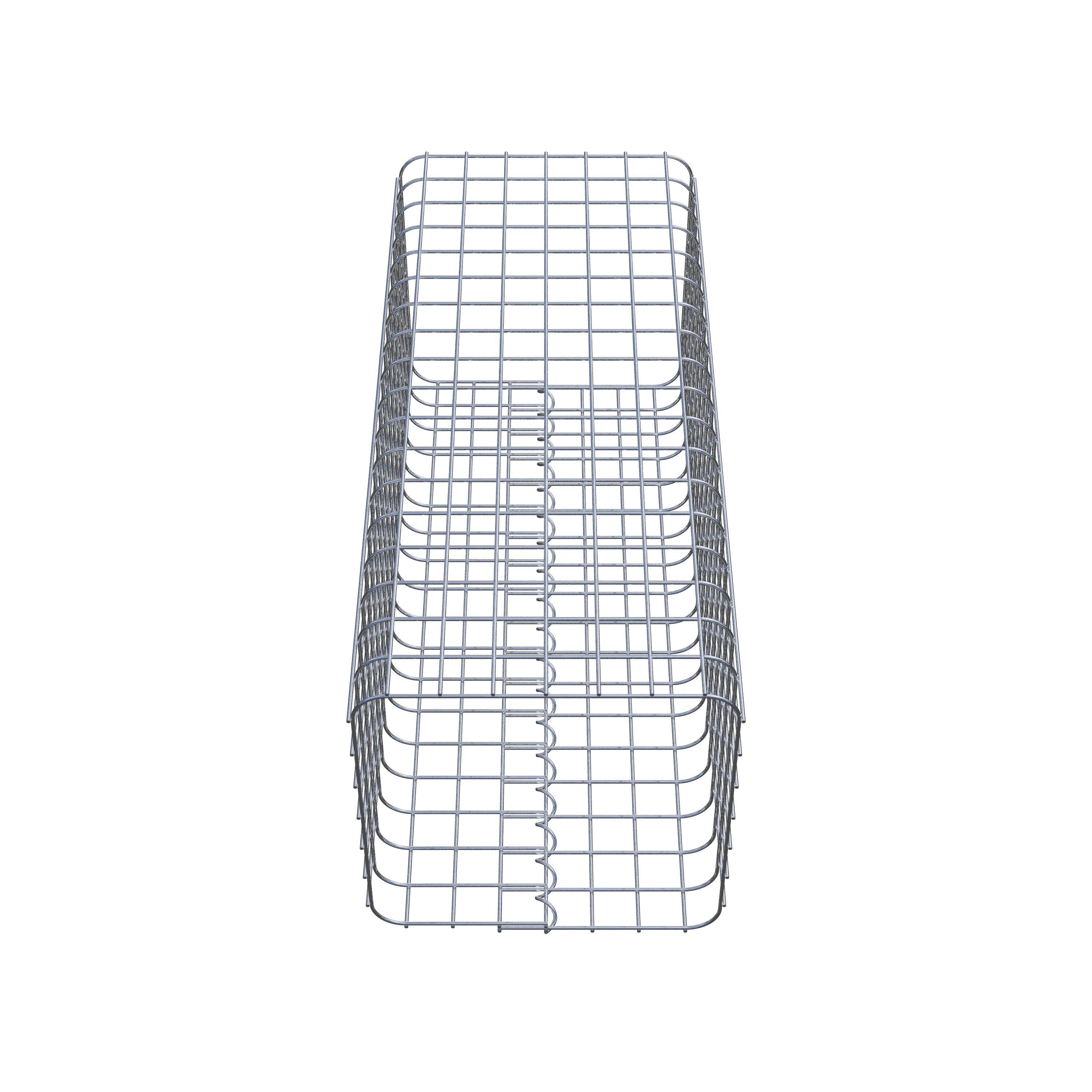 Colonne de gabion 42 x 42 cm MW 5 x 5 cm carré
