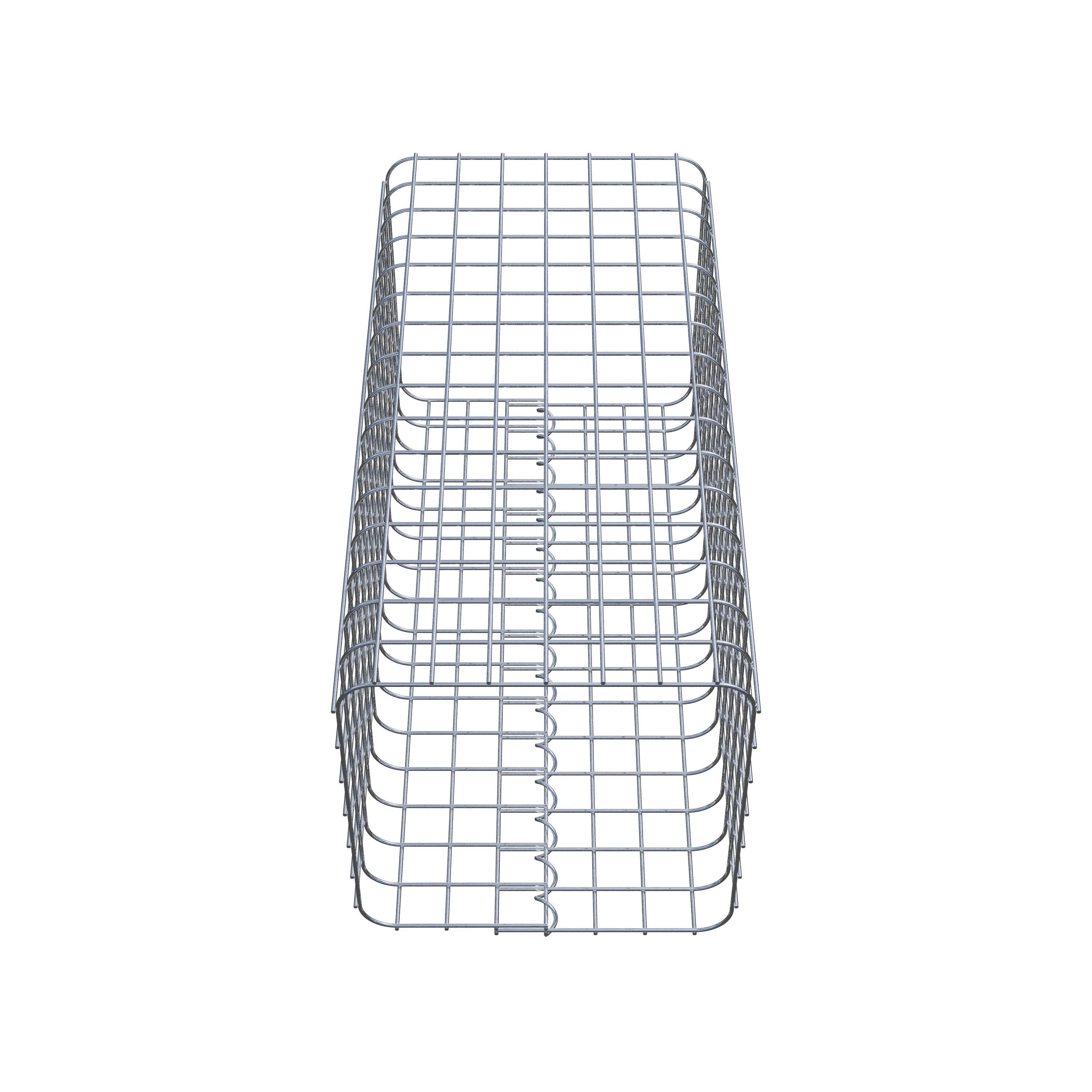 Colonne de gabion 42 x 42 cm MW 5 x 5 cm carré