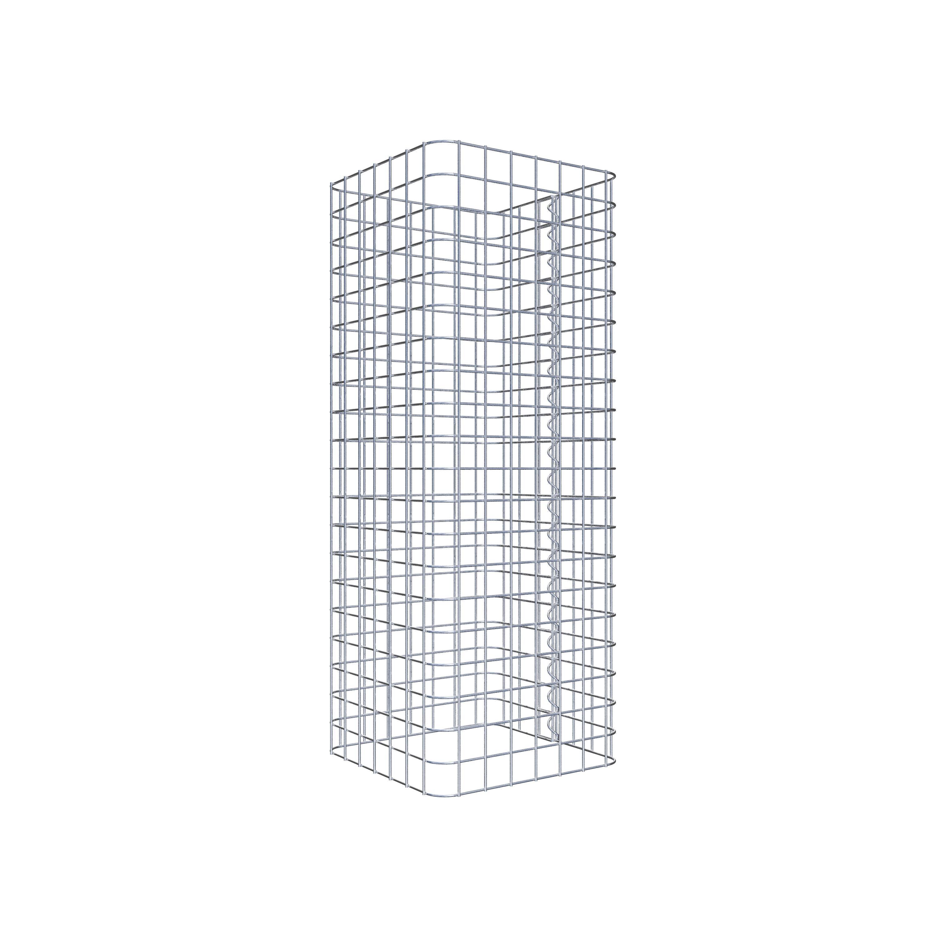 Colonne de gabion 42 x 42 cm MW 5 x 5 cm carré