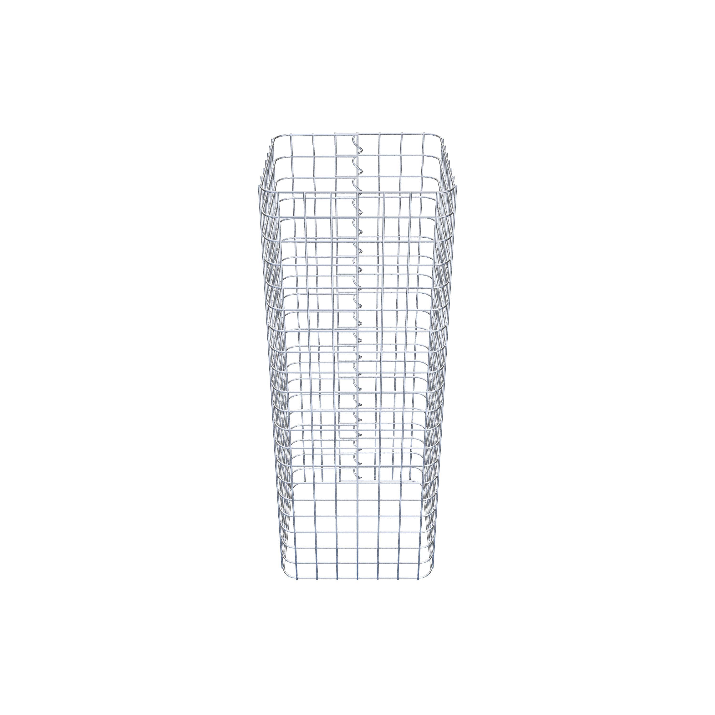 Colonne de gabion 42 x 42 cm MW 5 x 5 cm carré