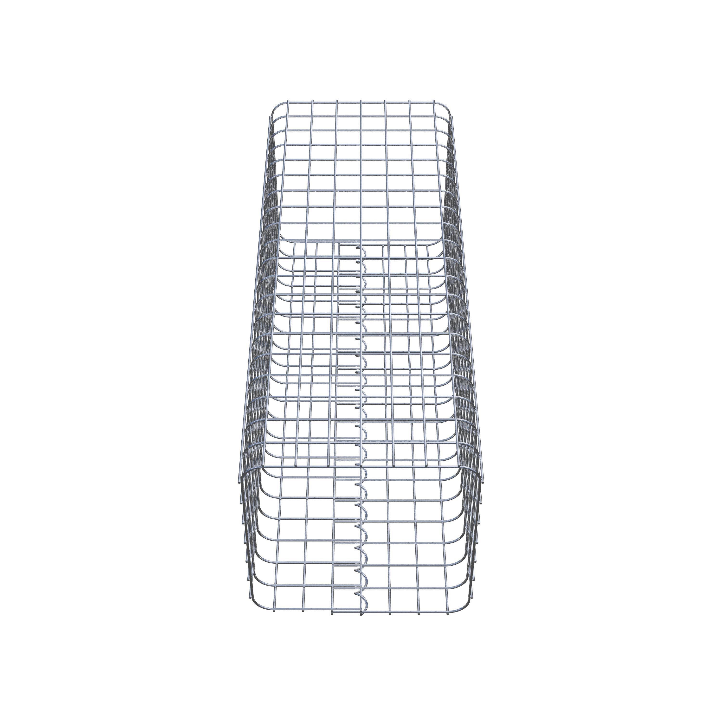 Colonne de gabion 42 x 42 cm MW 5 x 5 cm carré