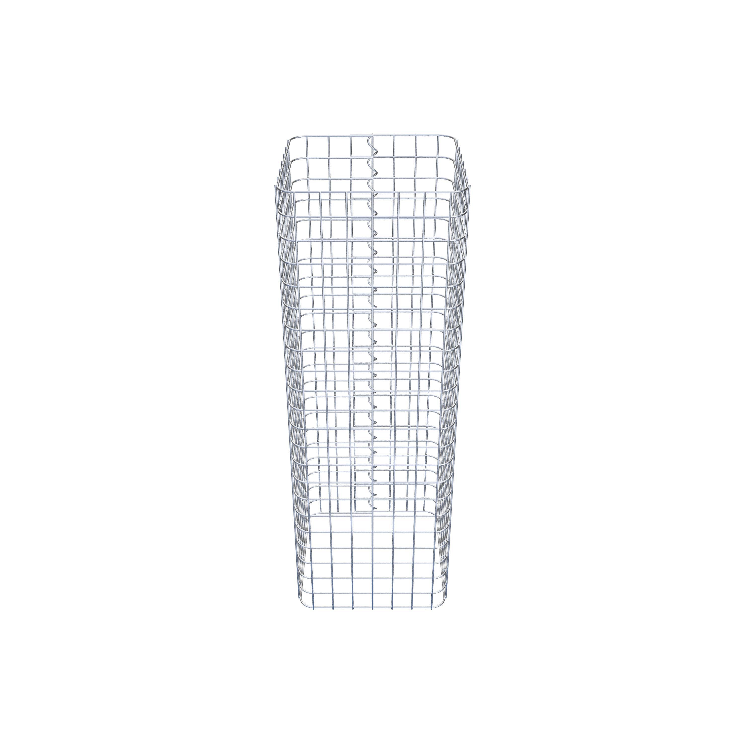 Colonne de gabion 42 x 42 cm MW 5 x 5 cm carré