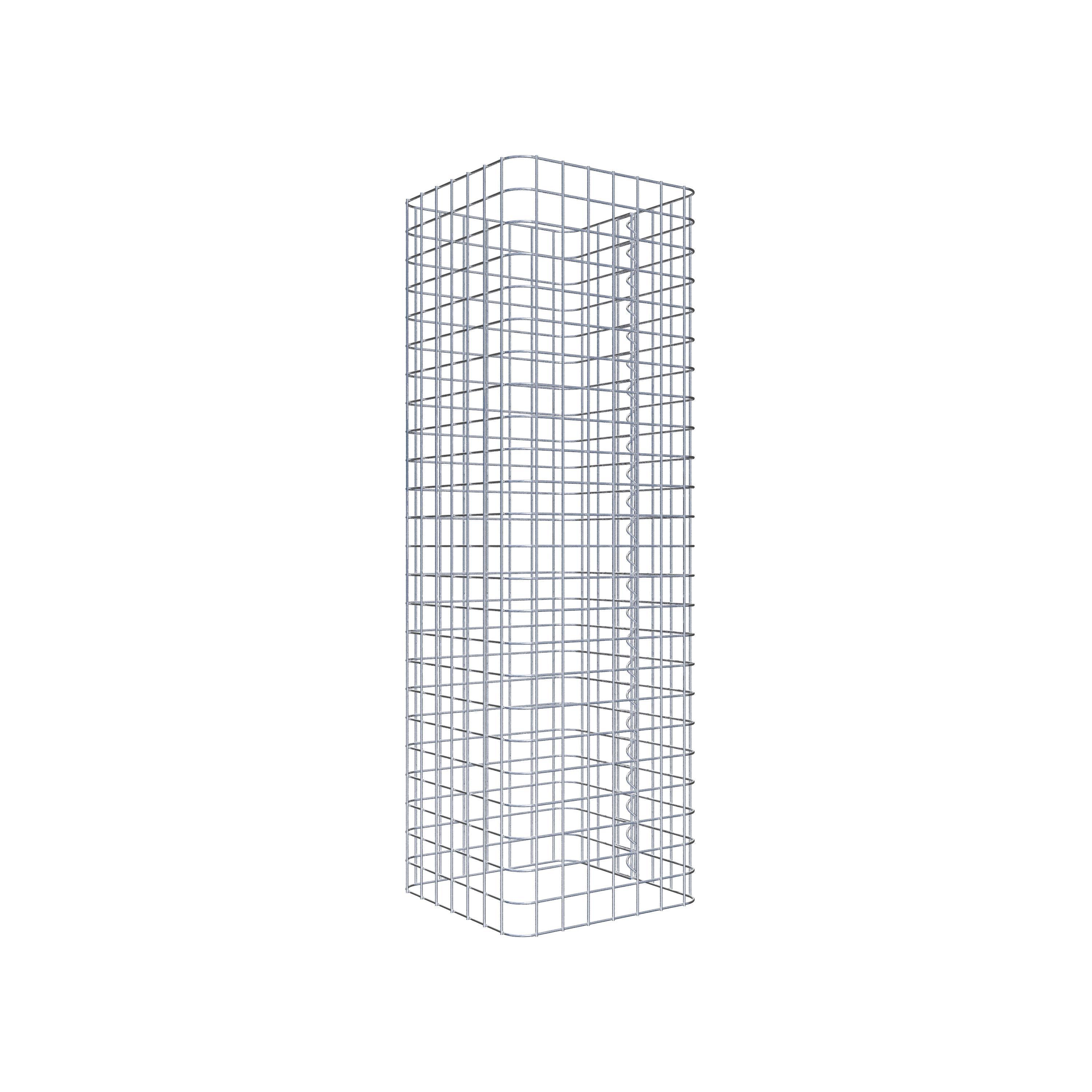 Colonne de gabion 42 x 42 cm MW 5 x 5 cm carré