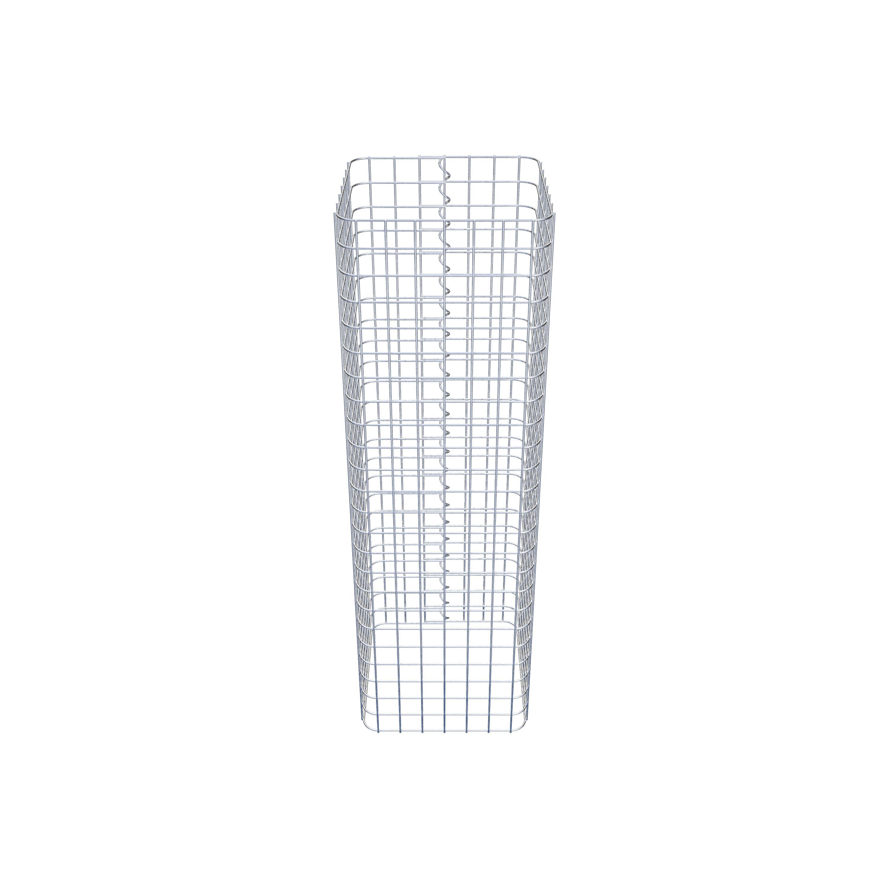 Colonne de gabion 42 x 42 cm MW 5 x 5 cm carré