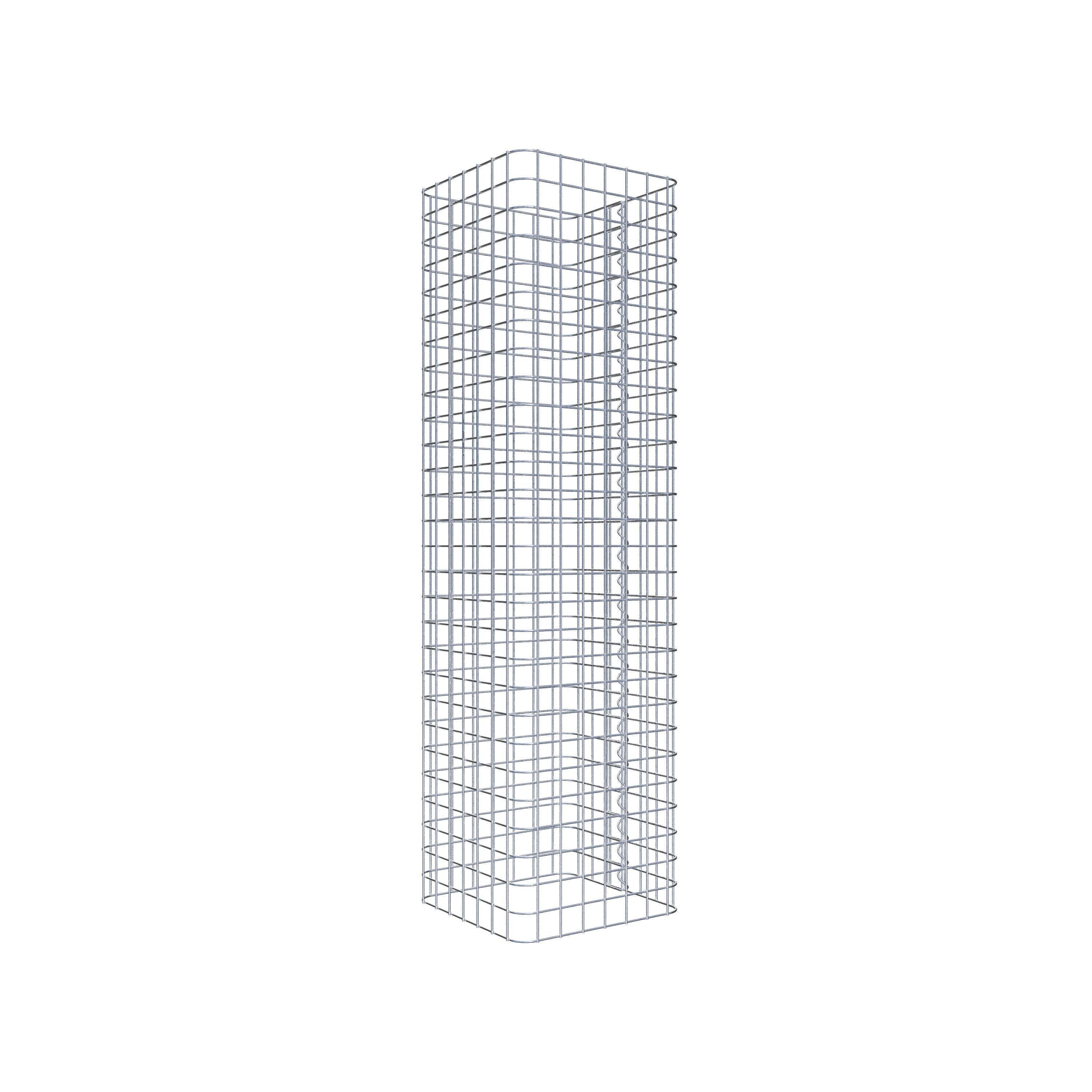 Colonne de gabion 42 x 42 cm MW 5 x 5 cm carré