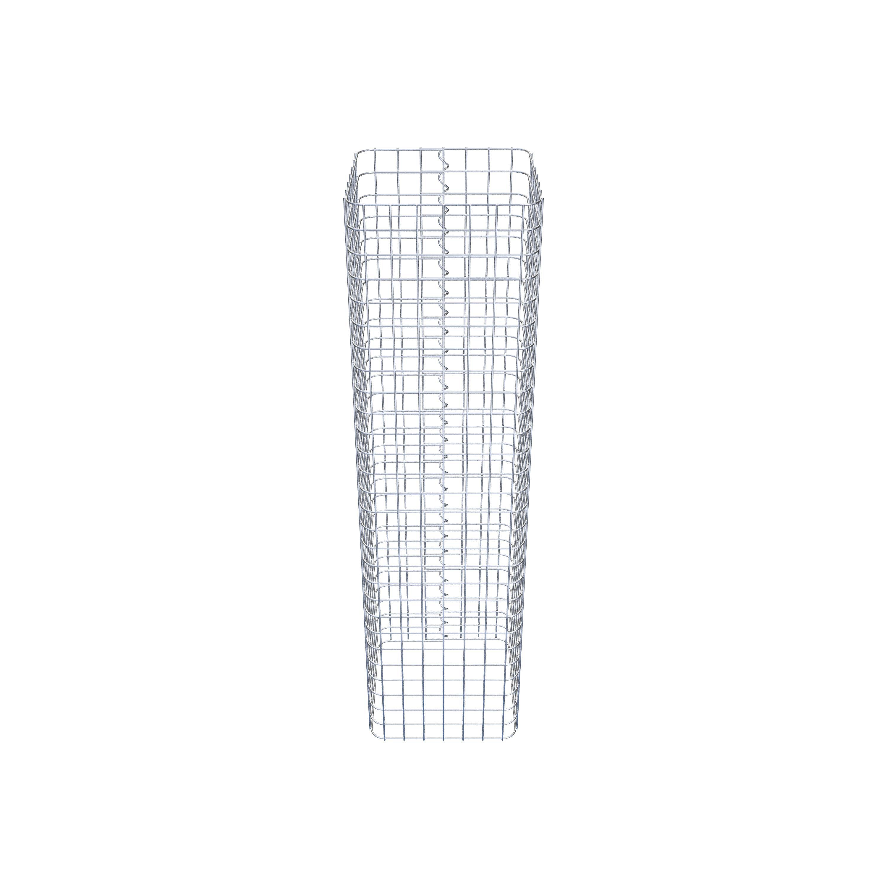 Colonne de gabion 42 x 42 cm MW 5 x 5 cm carré
