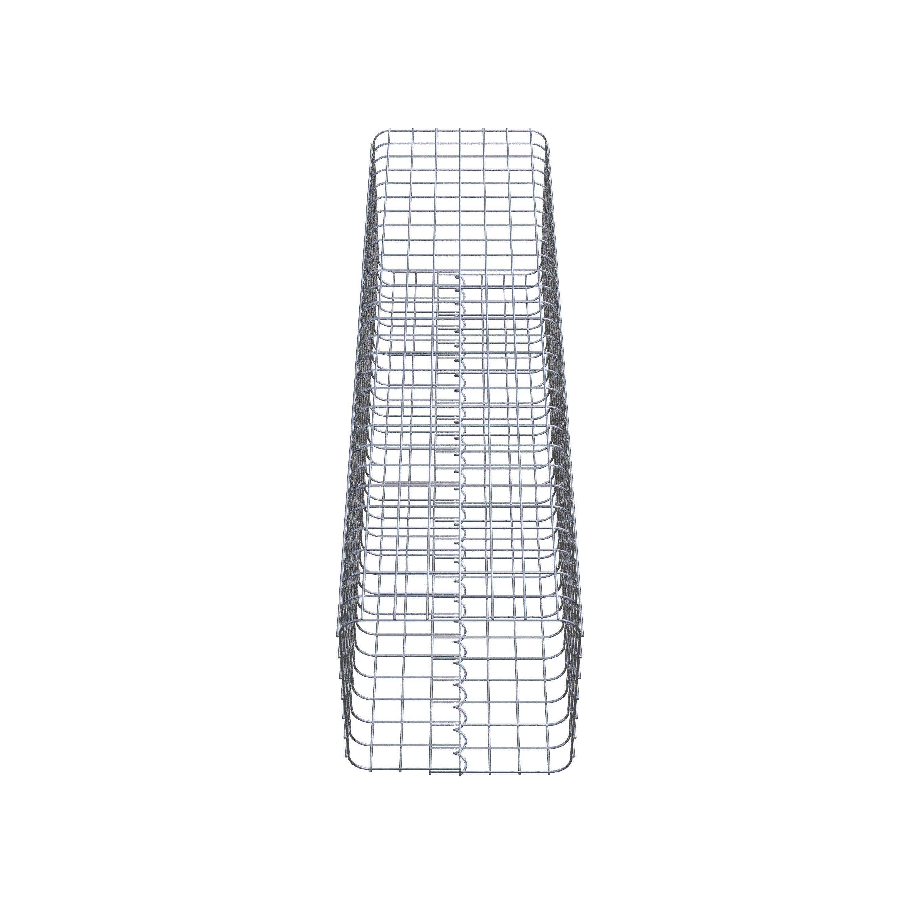 Colonne de gabion 42 x 42 cm MW 5 x 5 cm carré