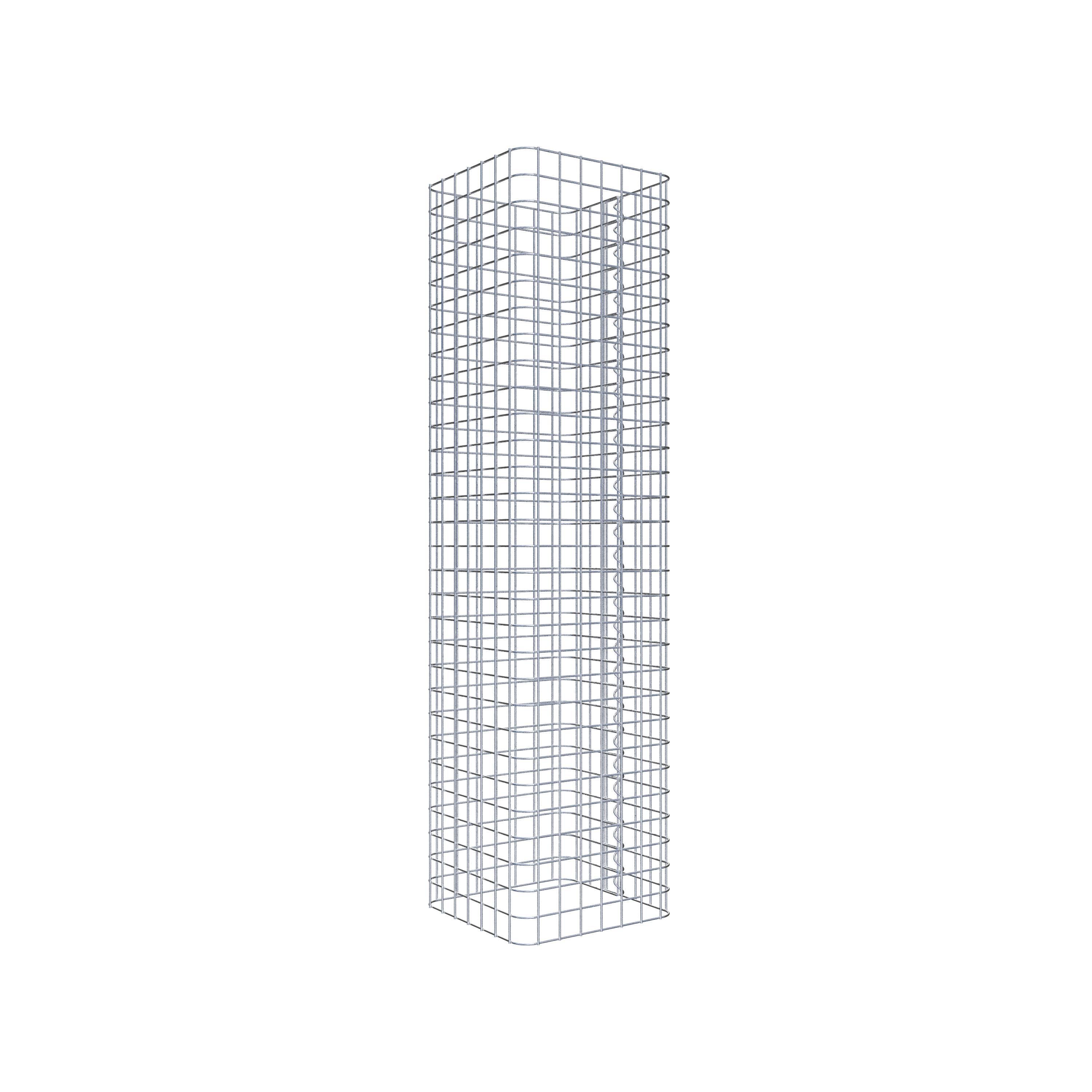 Colonne de gabion 42 x 42 cm MW 5 x 5 cm carré