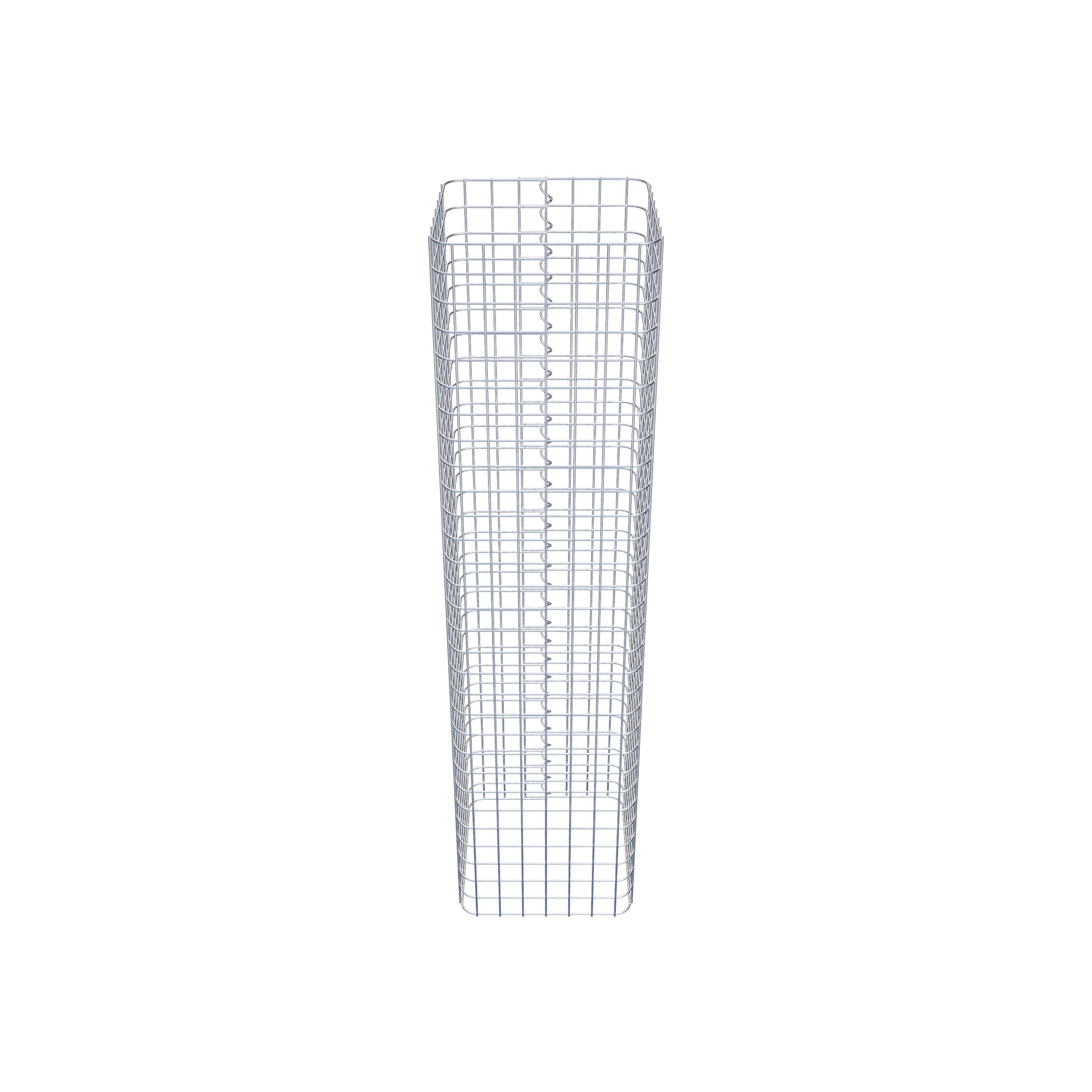 Colonne de gabion 42 x 42 cm MW 5 x 5 cm carré
