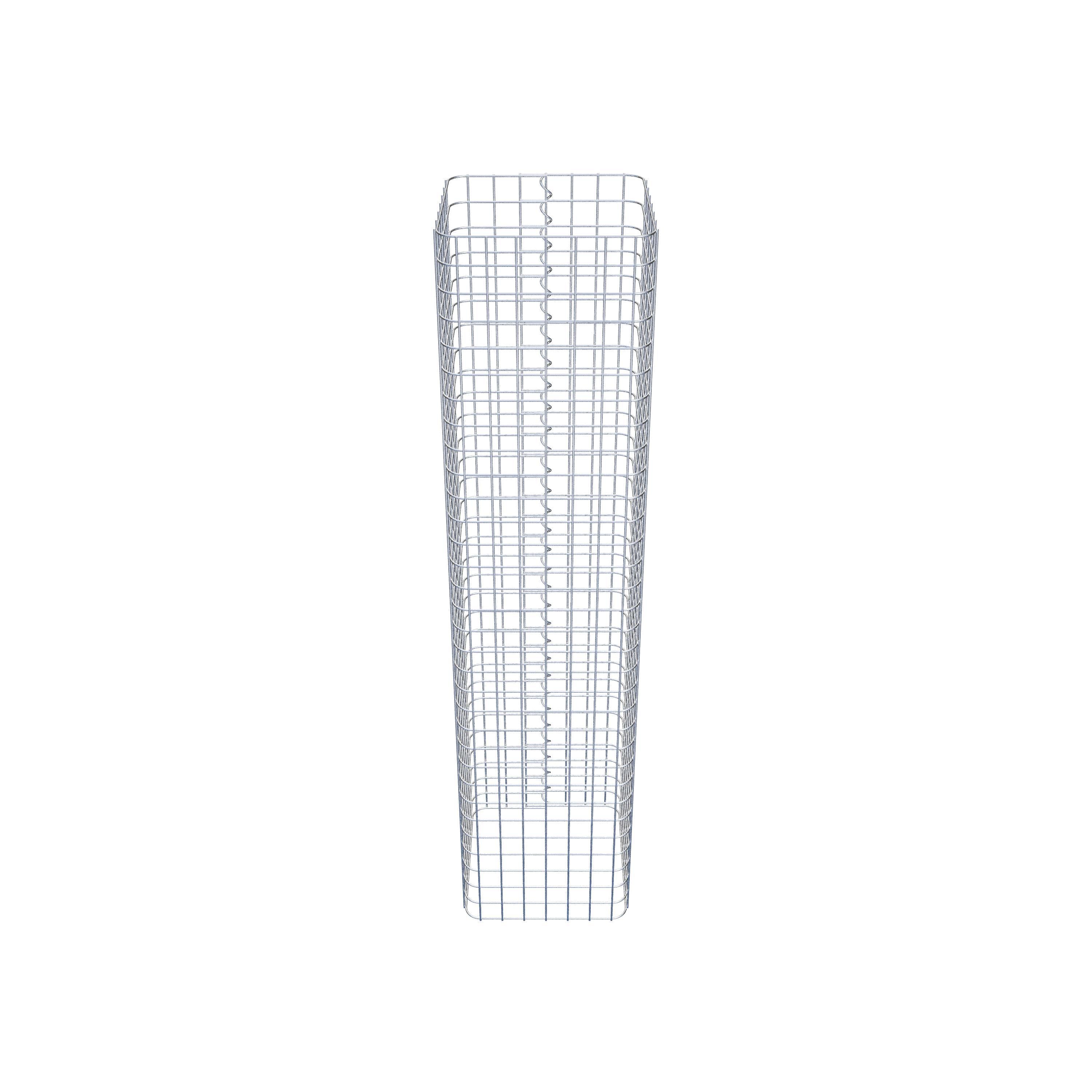 Colonne de gabion 42 x 42 cm MW 5 x 5 cm carré