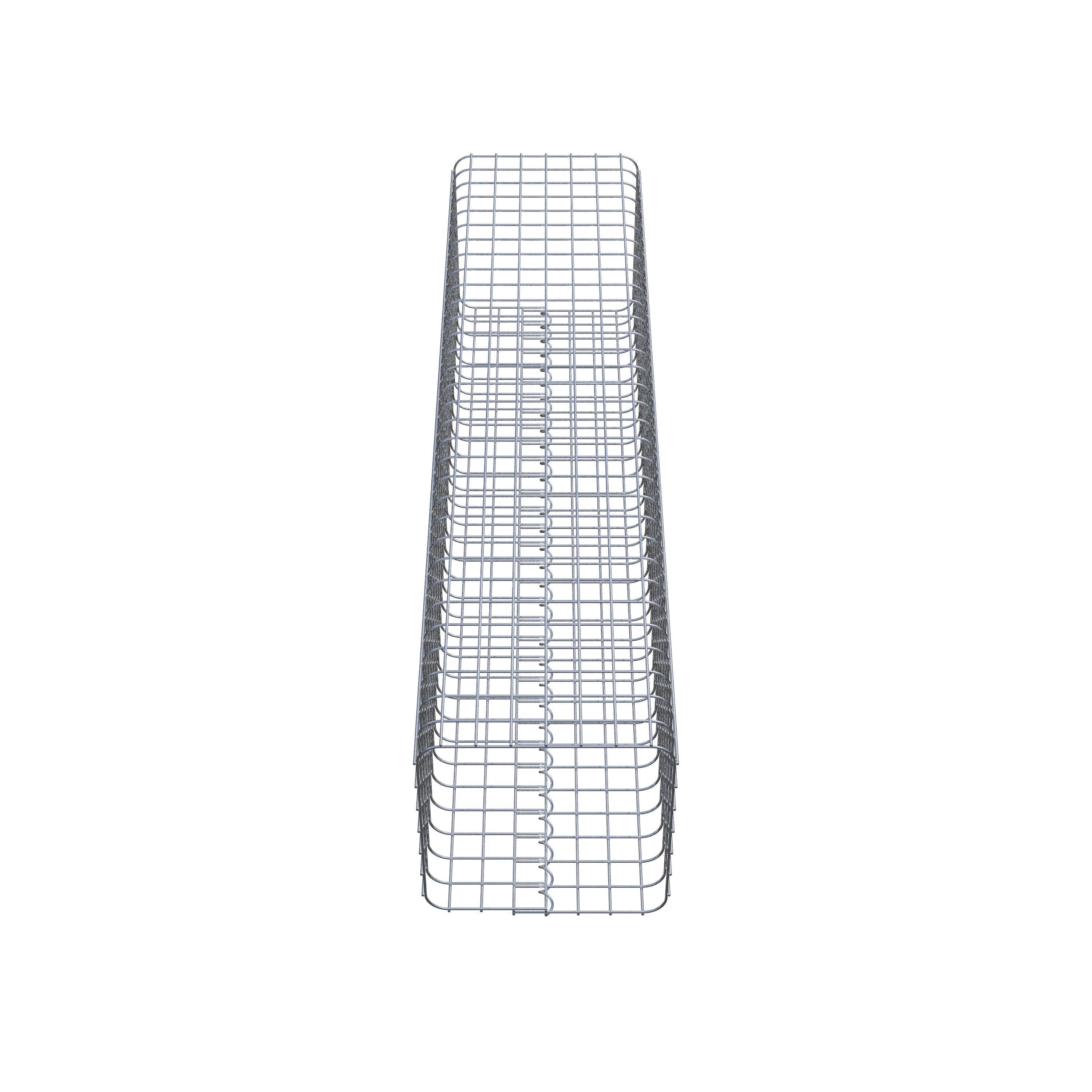 Colonne de gabion 42 x 42 cm MW 5 x 5 cm carré