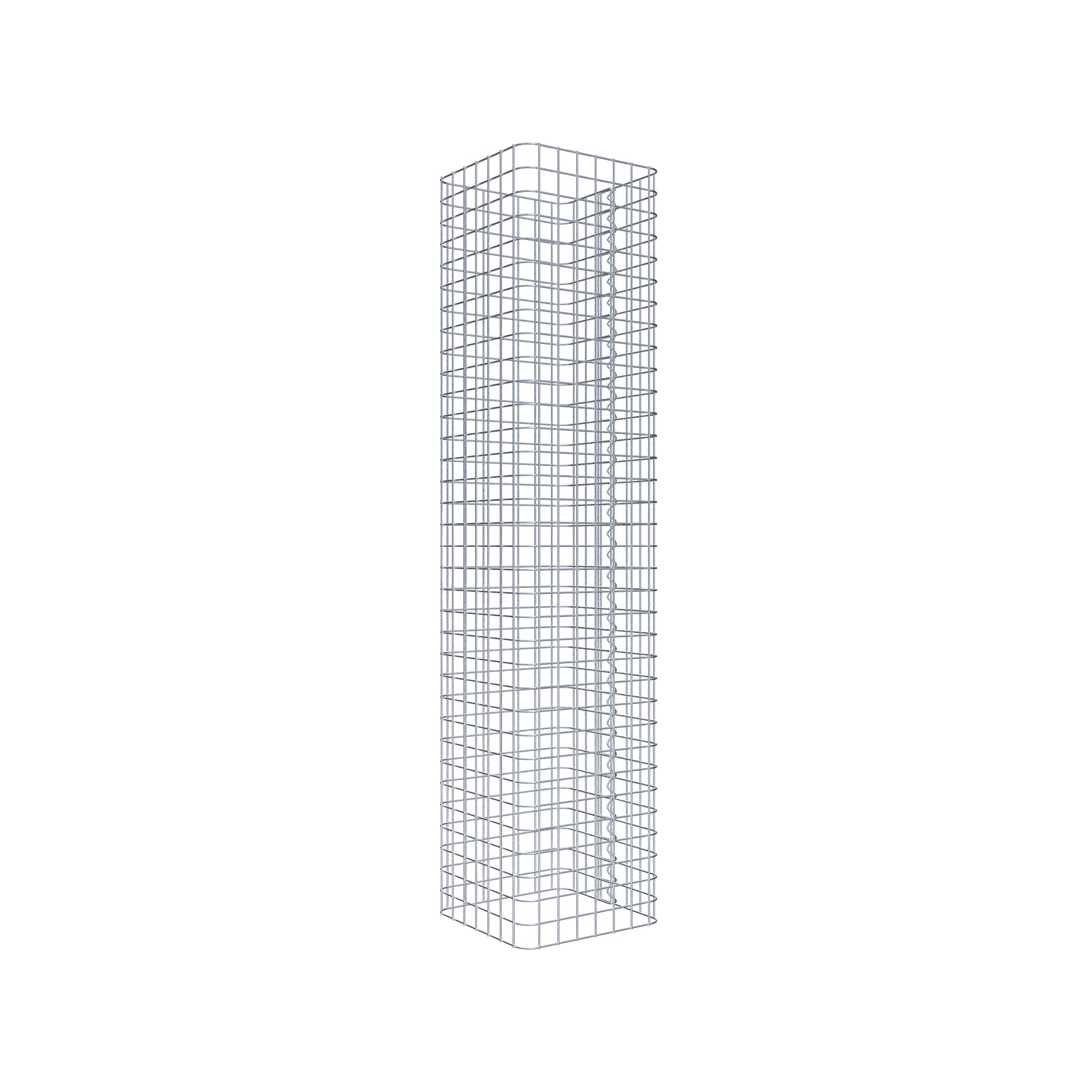Colonne de gabion 42 x 42 cm MW 5 x 5 cm carré