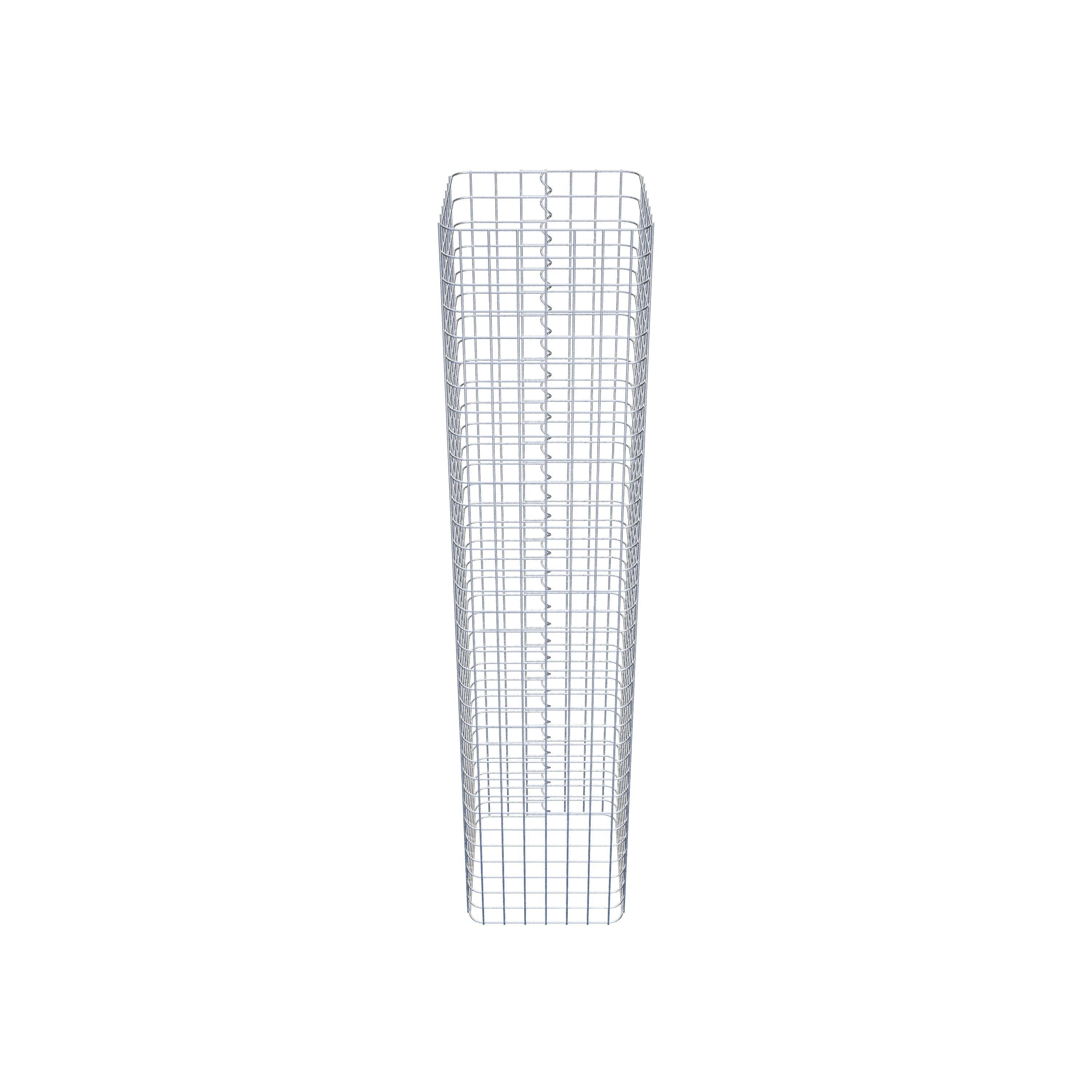 Colonne de gabion 42 x 42 cm MW 5 x 5 cm carré