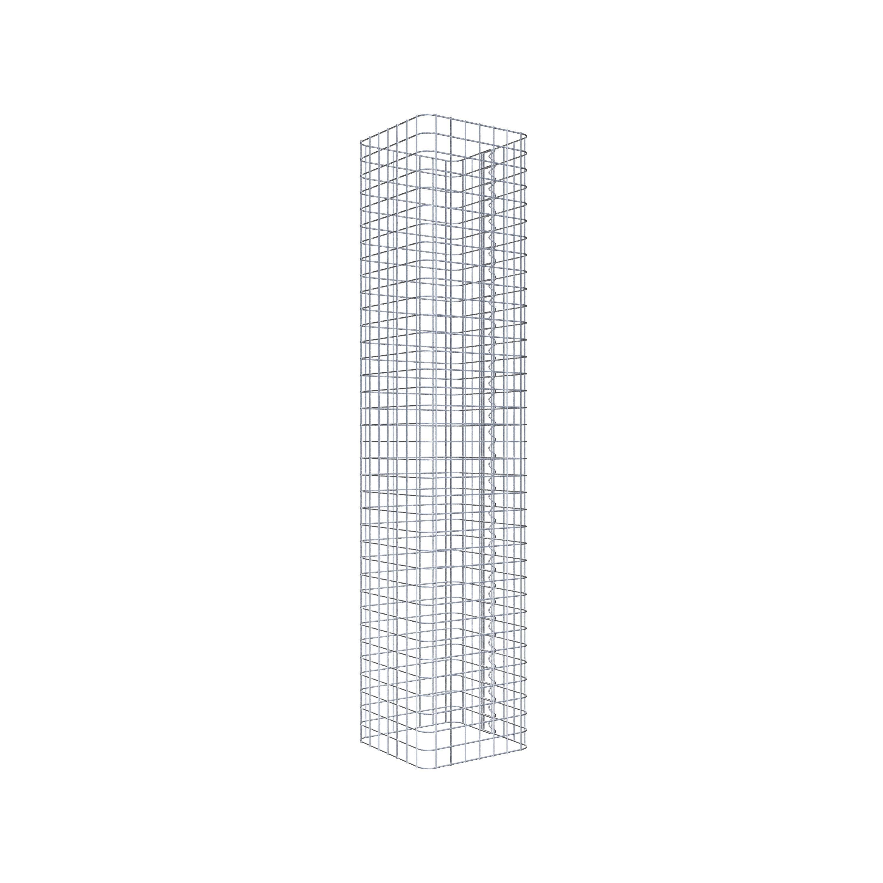 Colonne de gabion 42 x 42 cm MW 5 x 5 cm carré