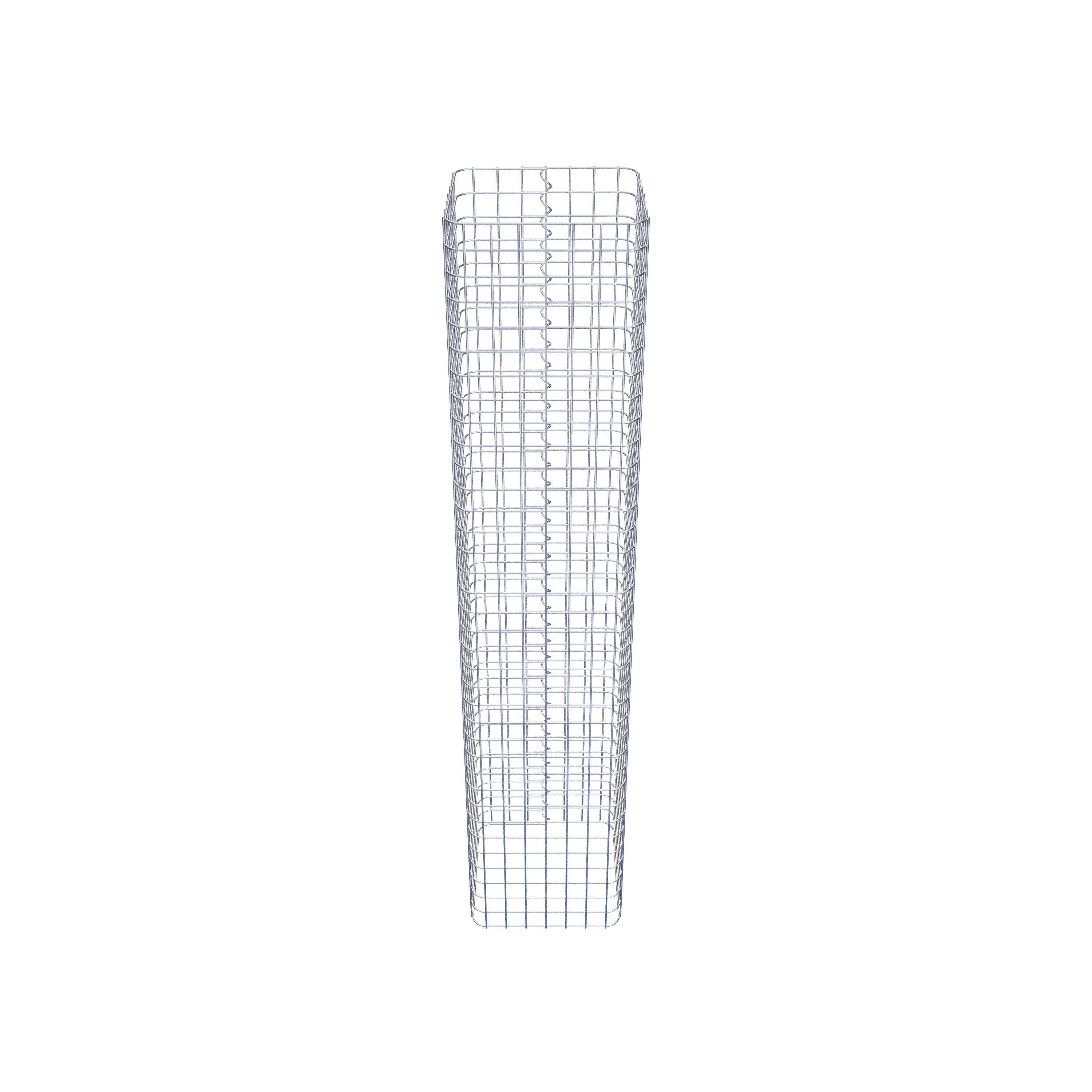 Colonne de gabion 42 x 42 cm MW 5 x 5 cm carré