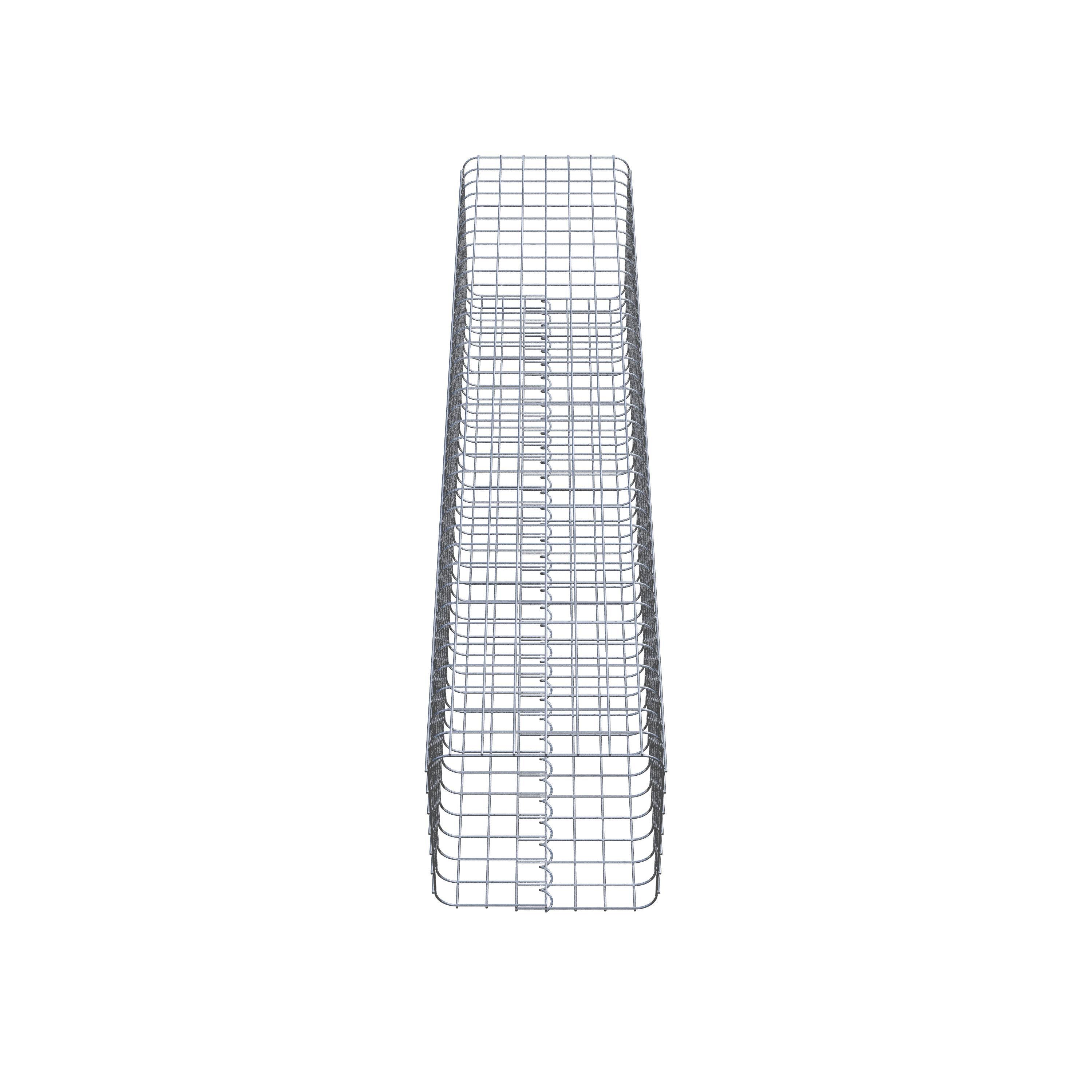 Colonne de gabion 42 x 42 cm MW 5 x 5 cm carré