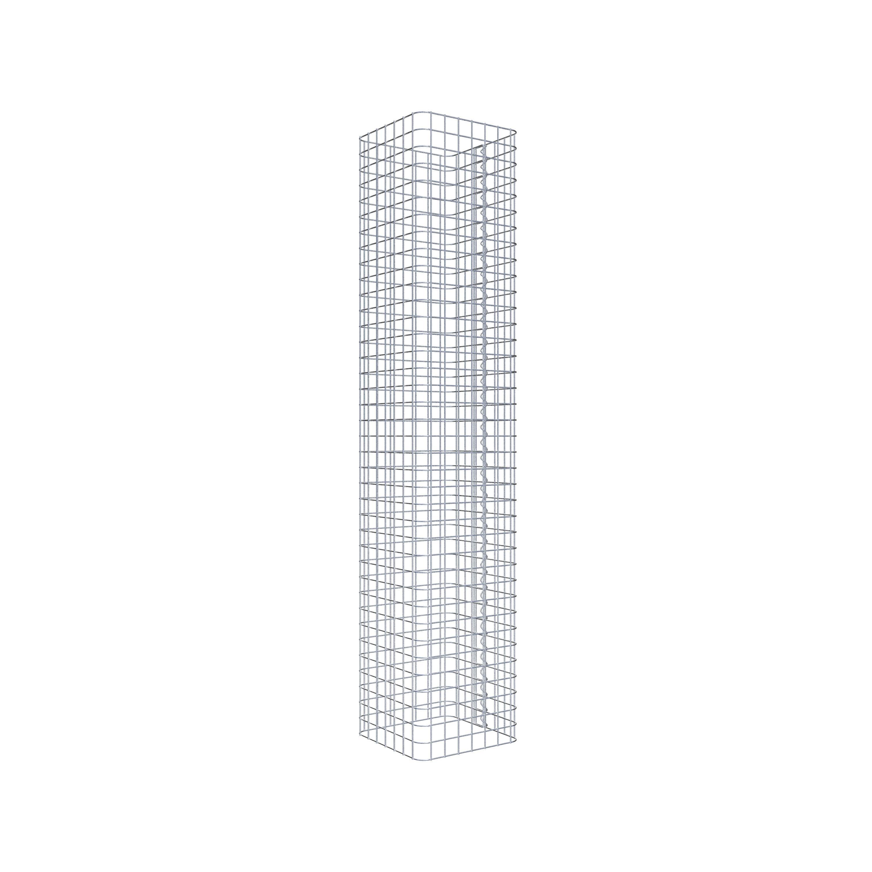Colonne de gabion 42 x 42 cm MW 5 x 5 cm carré