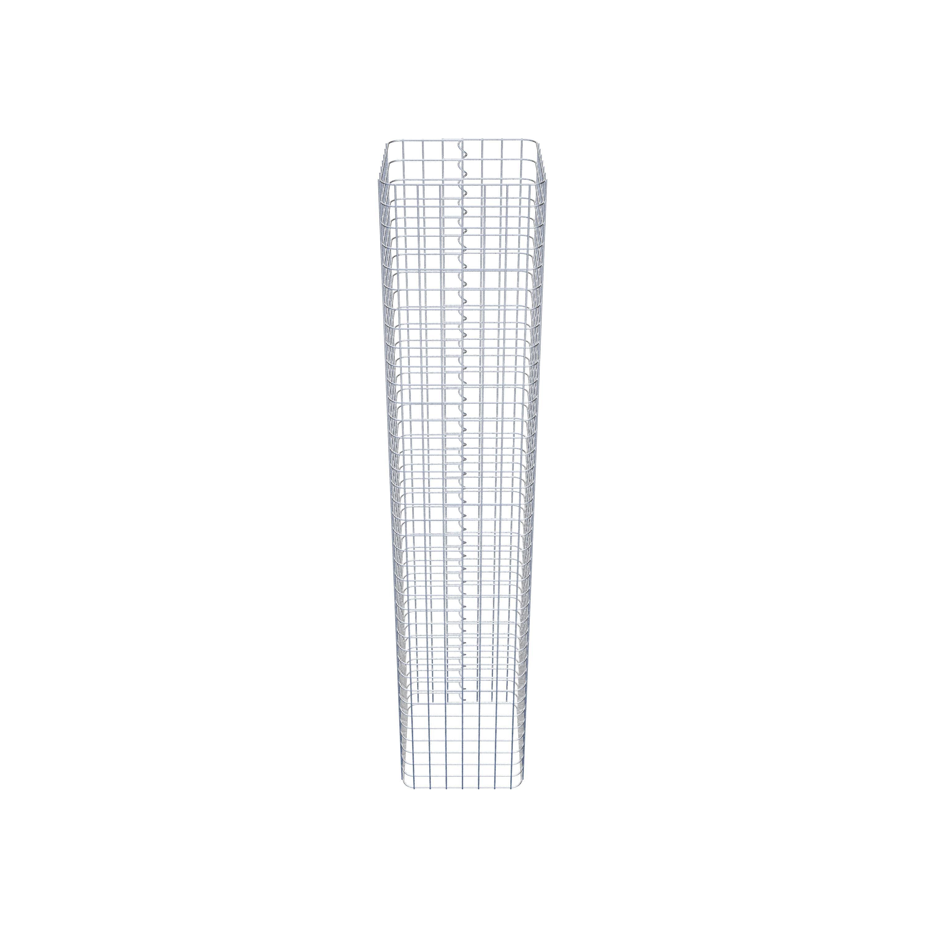 Colonne de gabion 42 x 42 cm MW 5 x 5 cm carré