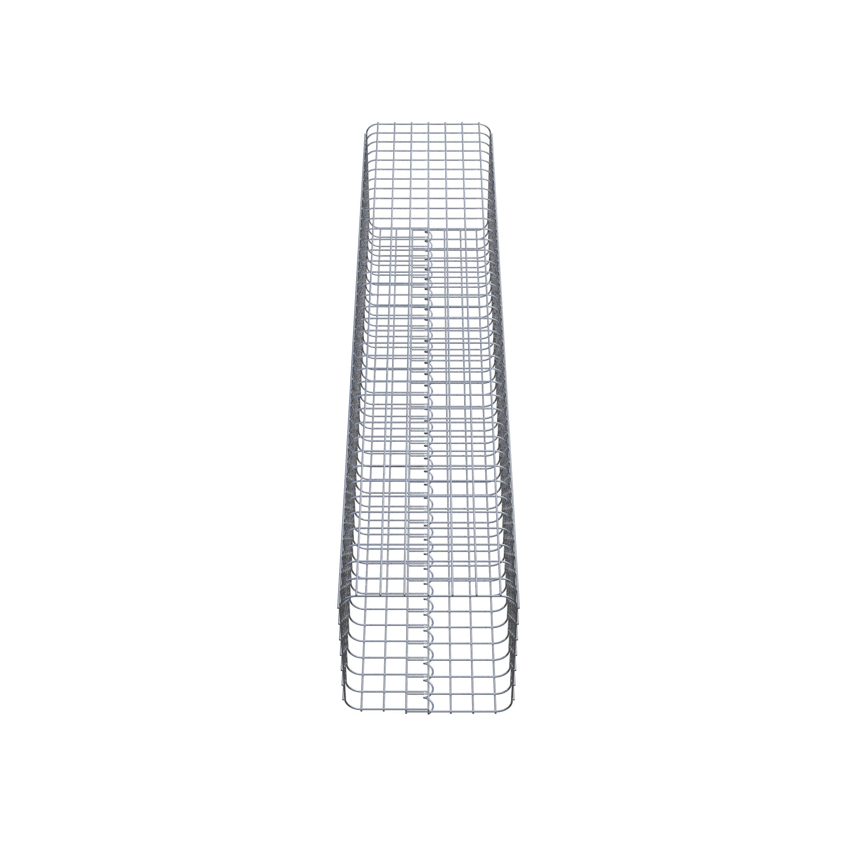 Colonne de gabion 42 x 42 cm MW 5 x 5 cm carré