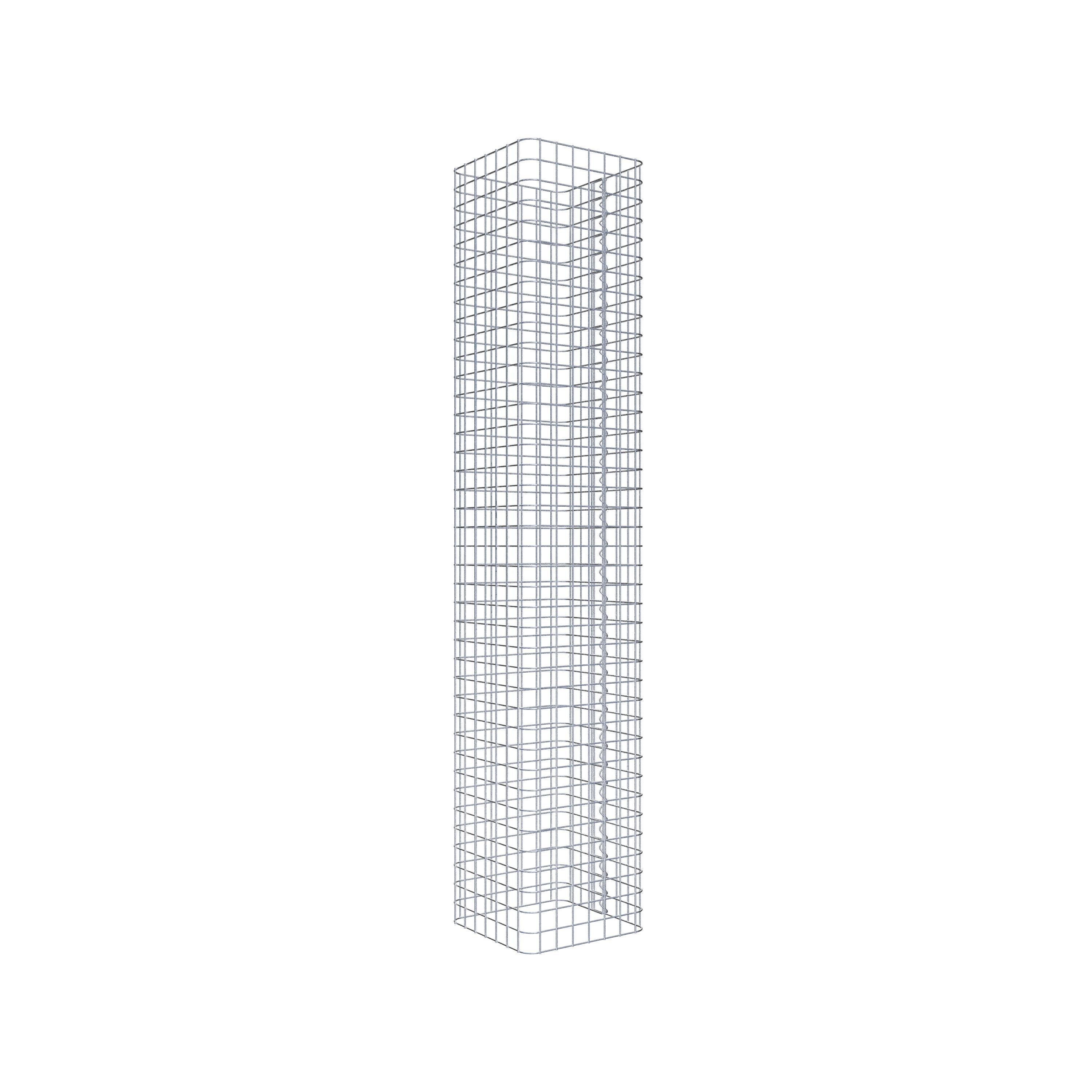 Colonne de gabion 42 x 42 cm MW 5 x 5 cm carré