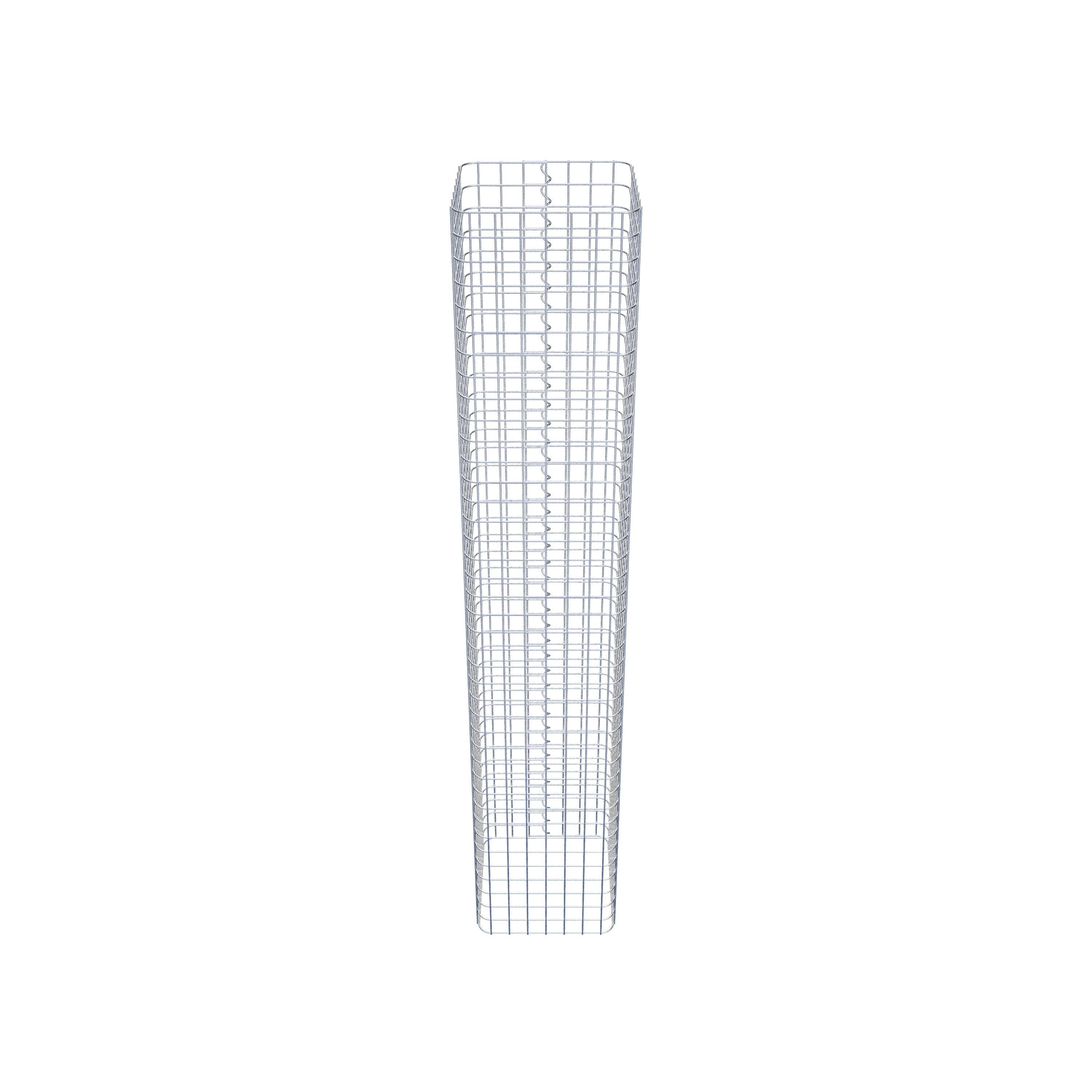 Colonne de gabion 42 x 42 cm MW 5 x 5 cm carré