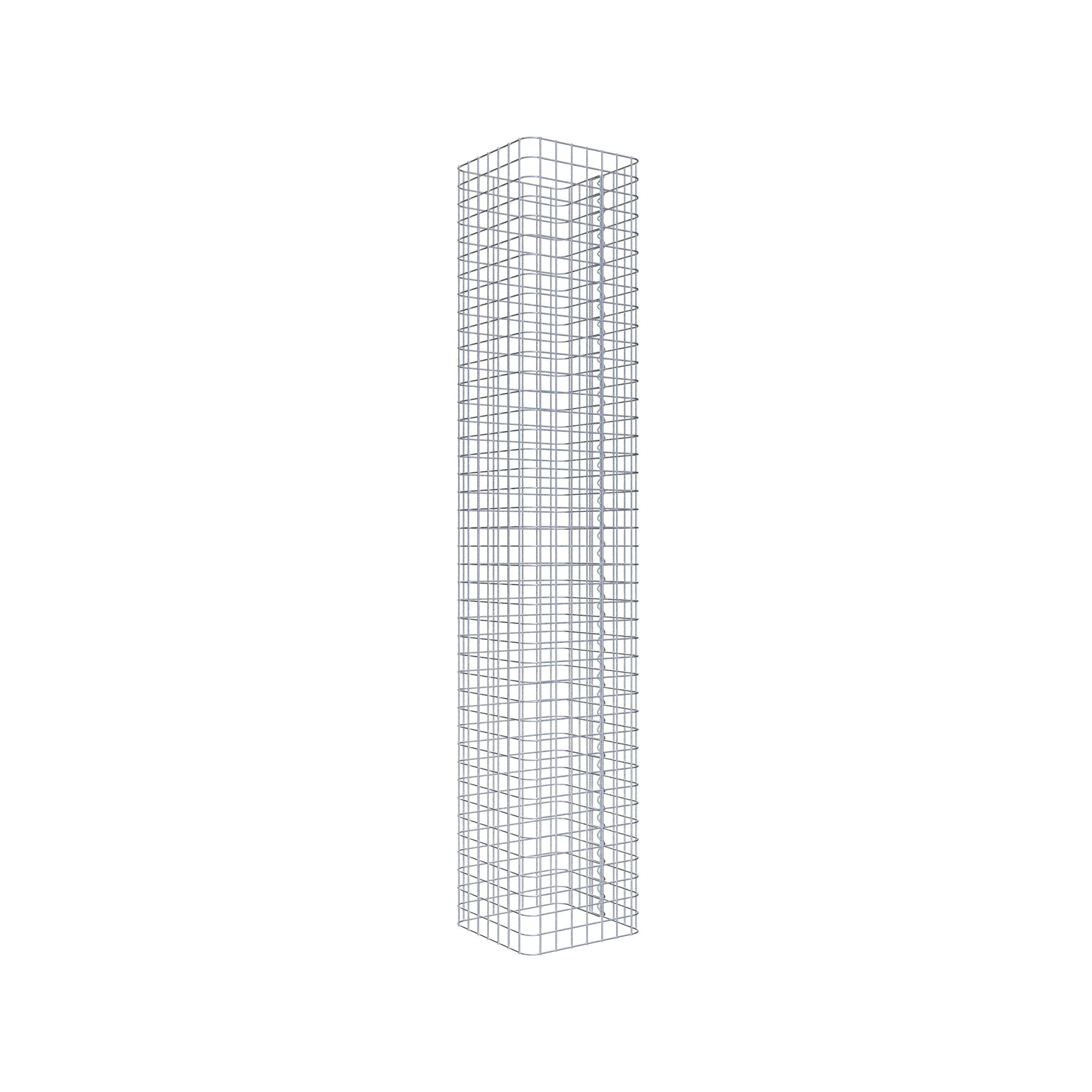 Colonne de gabion 42 x 42 cm MW 5 x 5 cm carré