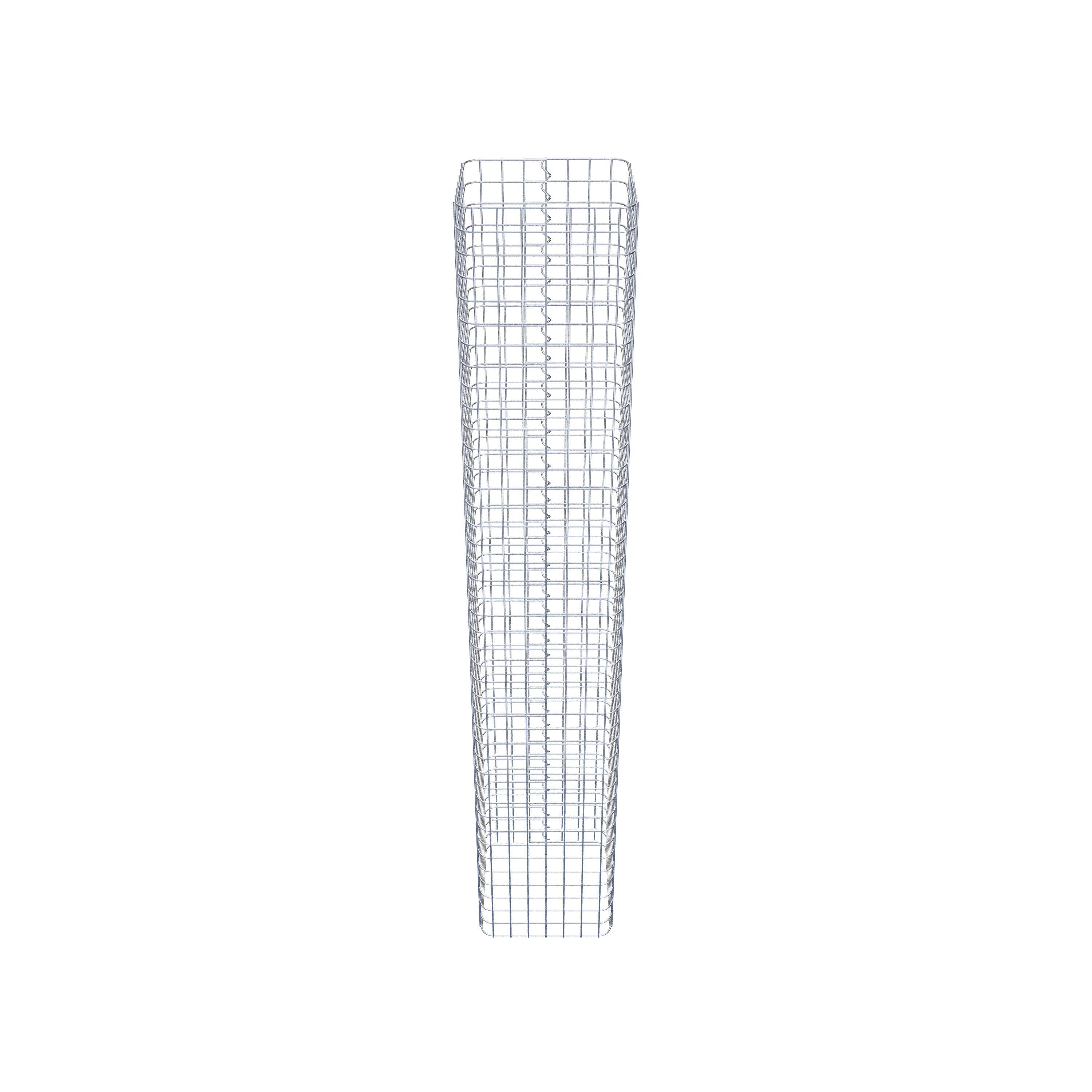 Colonne de gabion 42 x 42 cm MW 5 x 5 cm carré