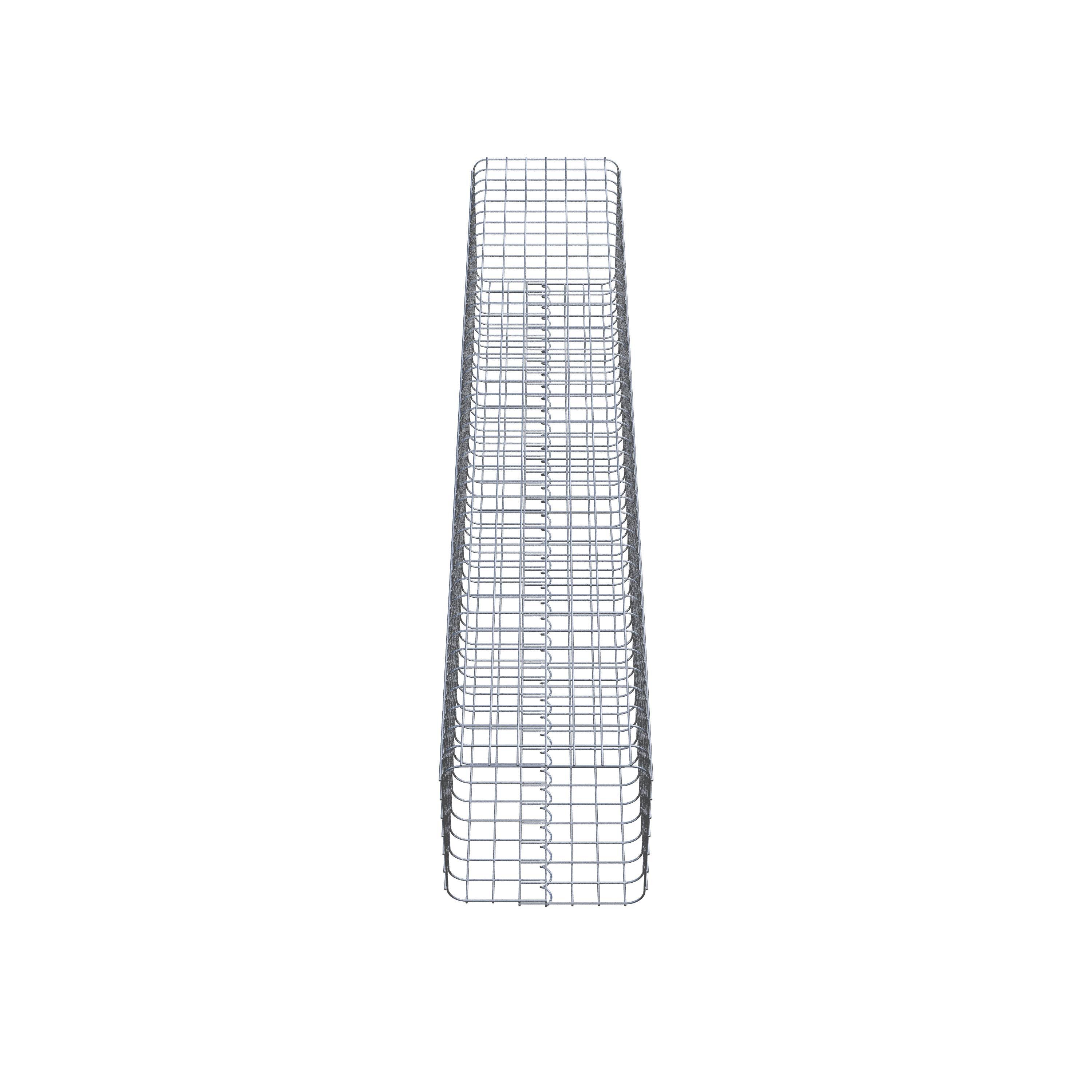 Colonne de gabion 42 x 42 cm MW 5 x 5 cm carré