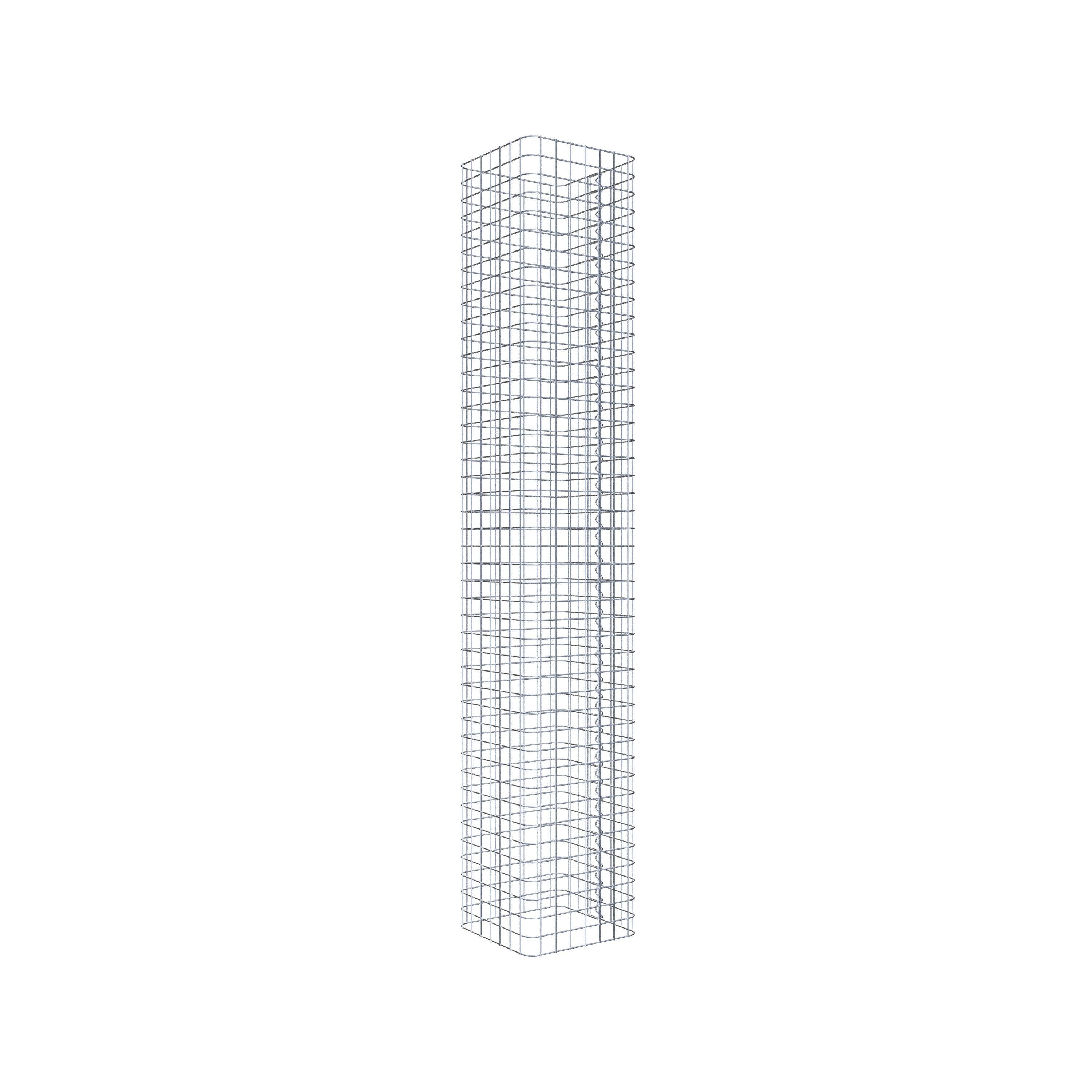 Colonne de gabion 42 x 42 cm MW 5 x 5 cm carré