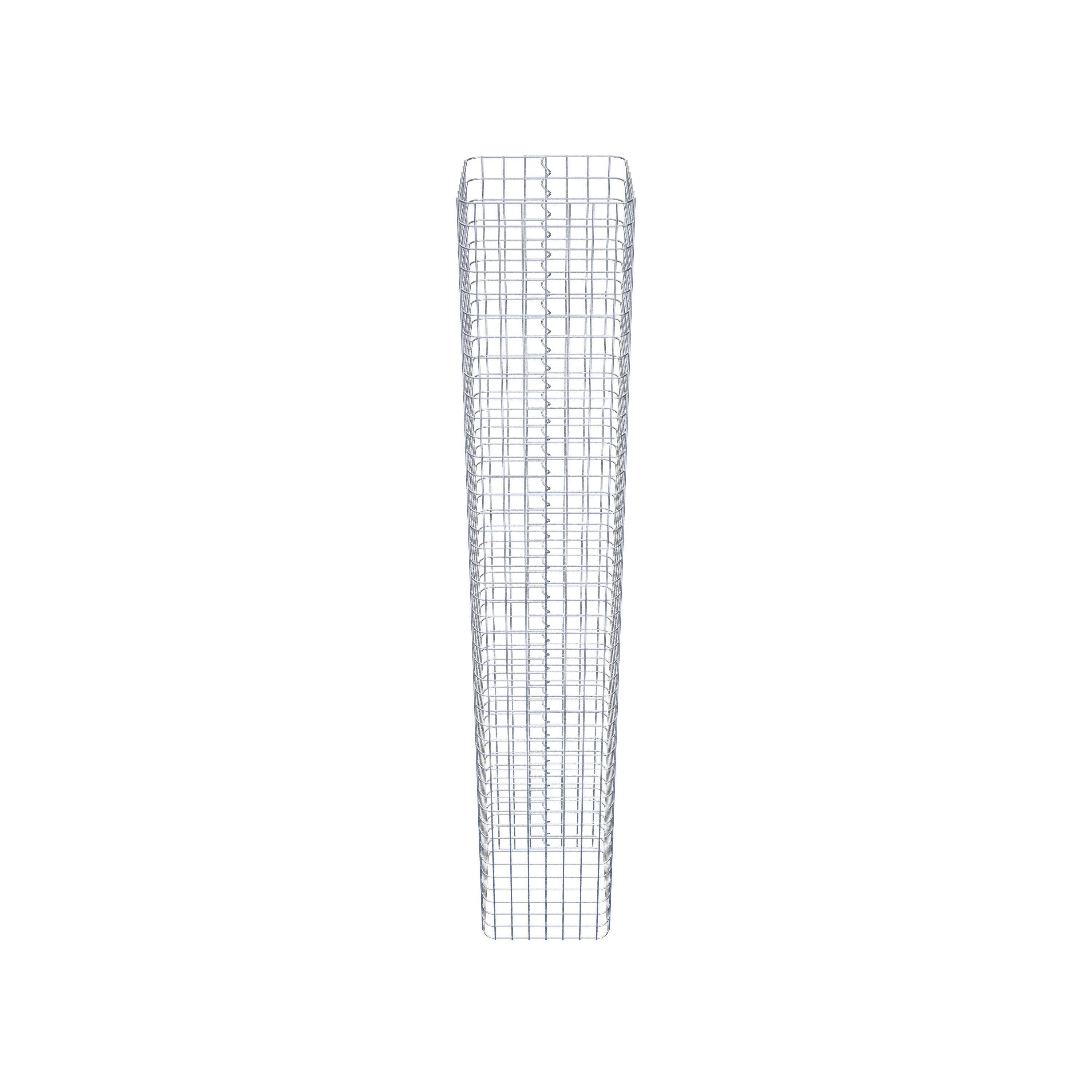 Colonne de gabion 42 x 42 cm MW 5 x 5 cm carré