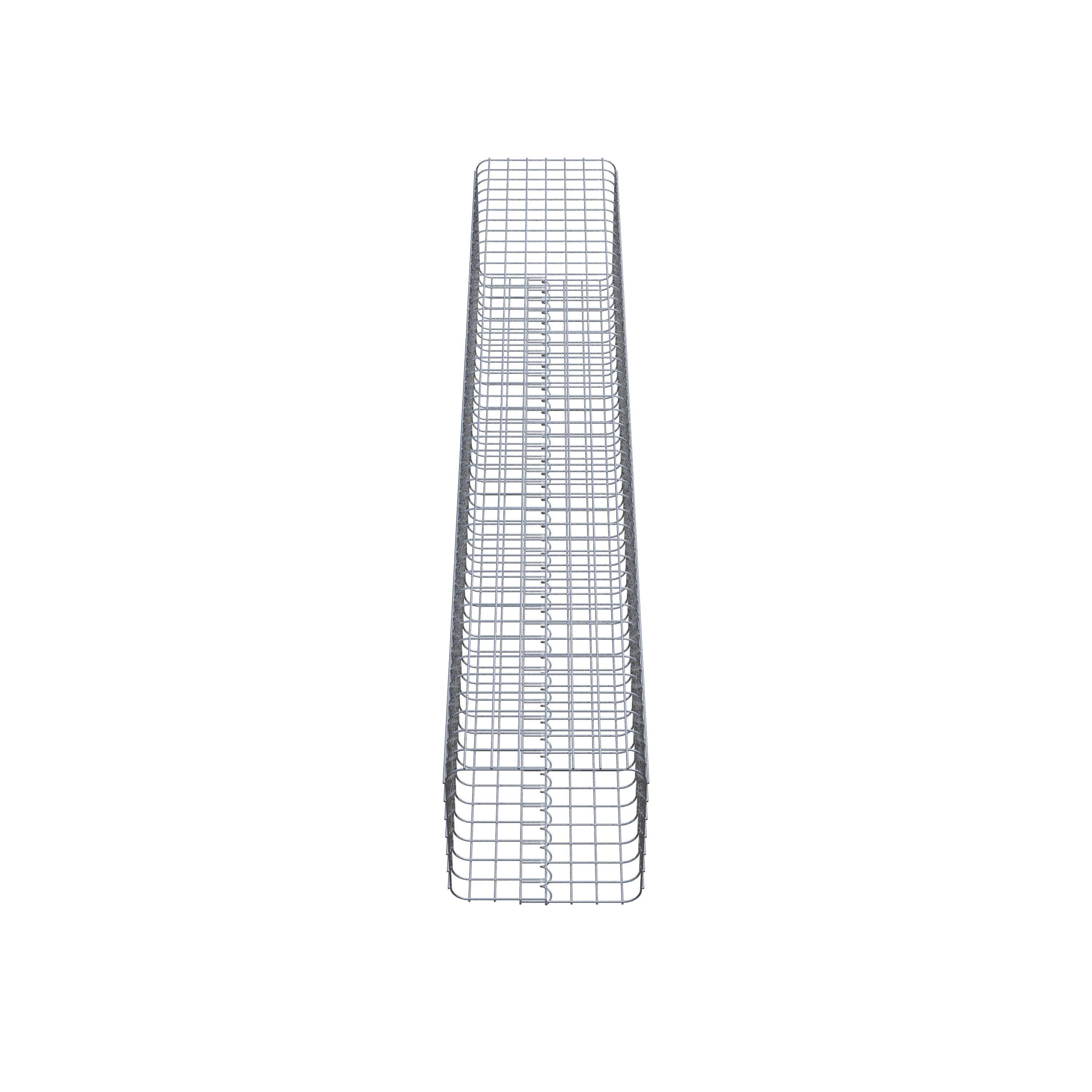 Colonne de gabion 42 x 42 cm MW 5 x 5 cm carré