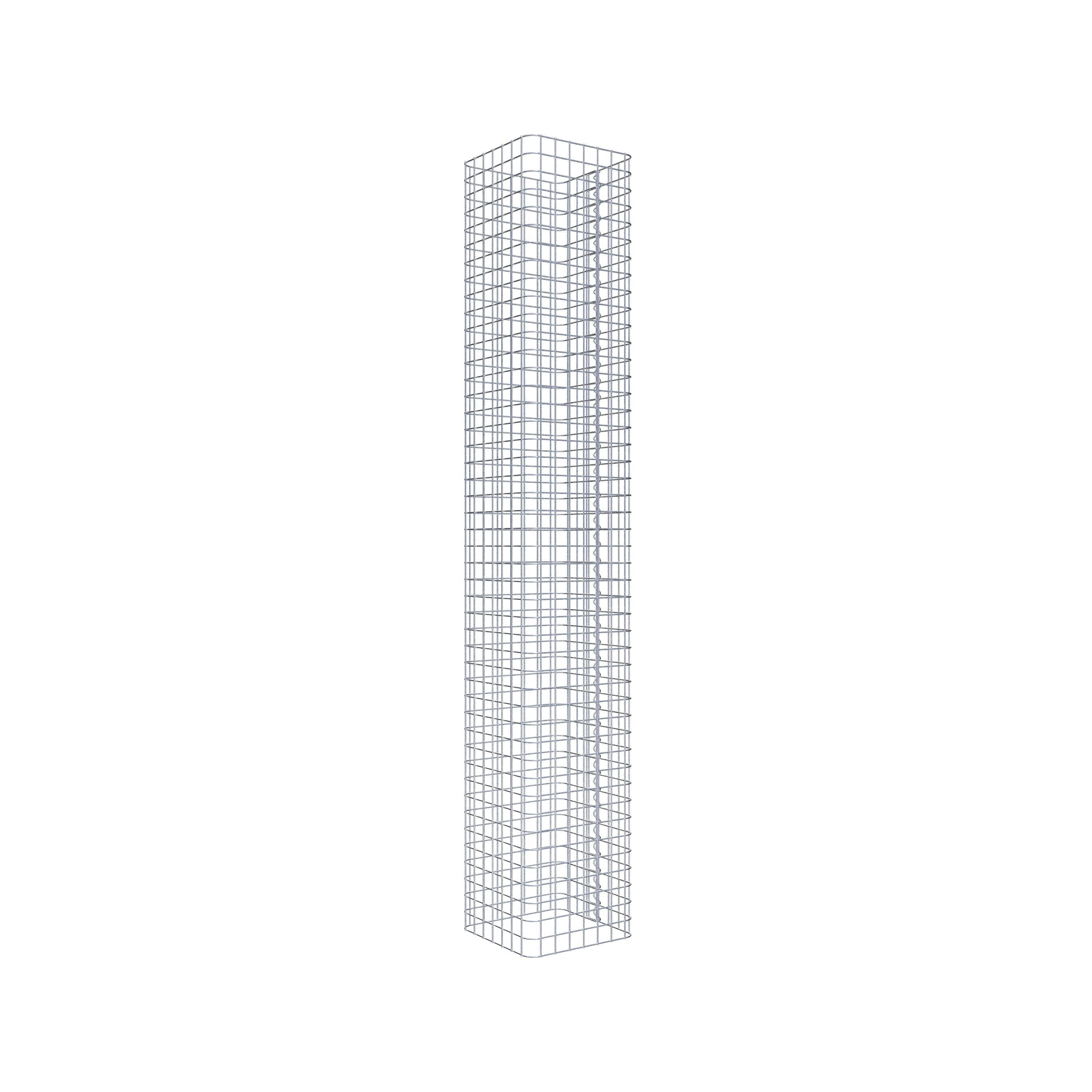 Colonne de gabion 42 x 42 cm MW 5 x 5 cm carré