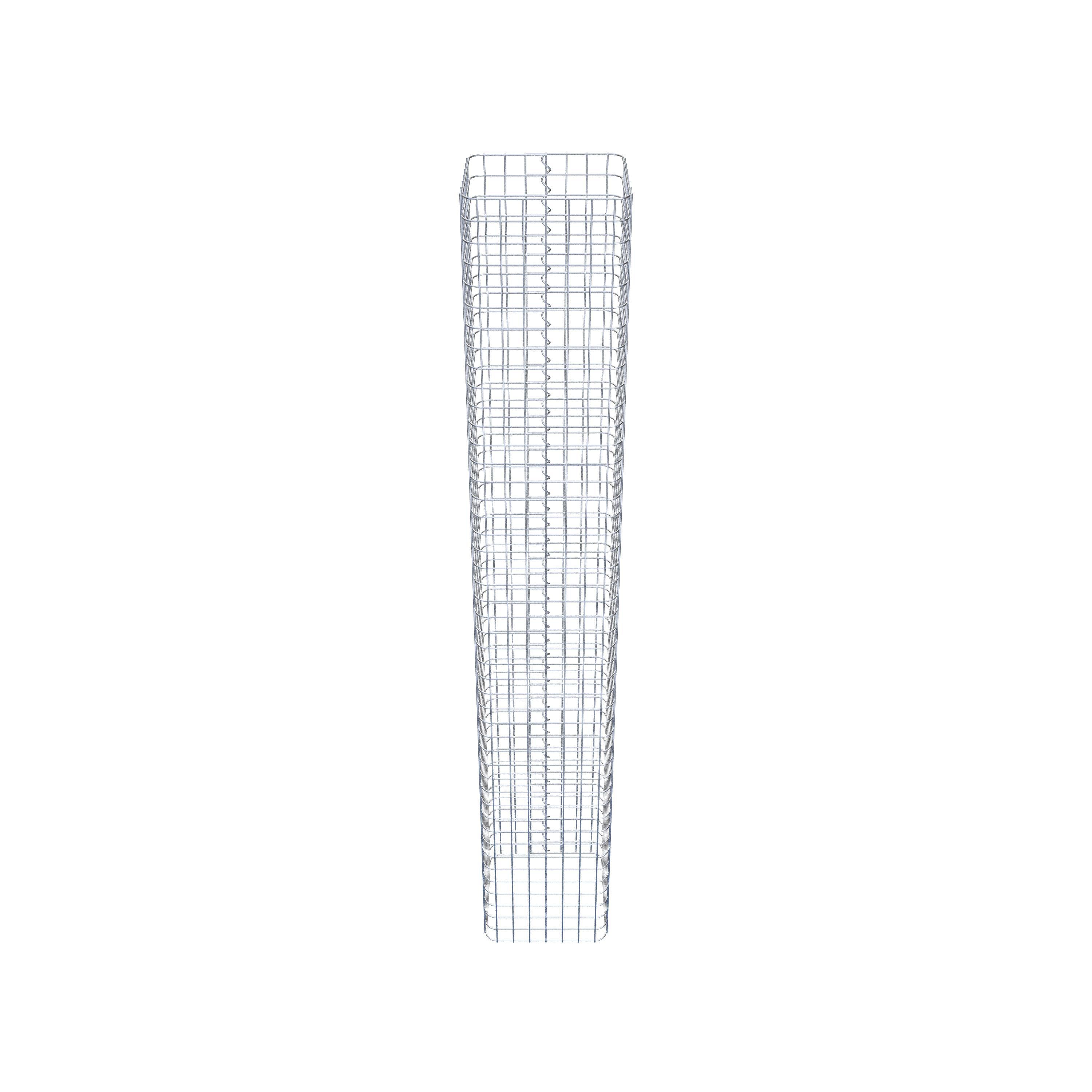 Colonne de gabion 42 x 42 cm MW 5 x 5 cm carré