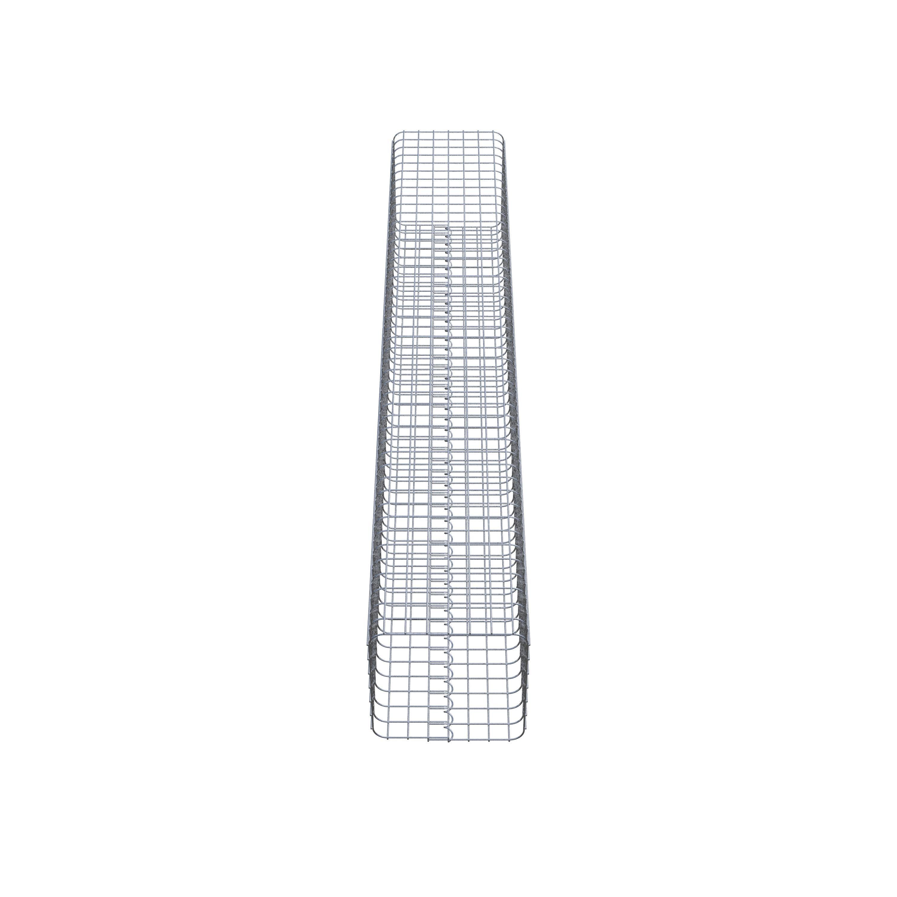 Colonne de gabion 42 x 42 cm MW 5 x 5 cm carré