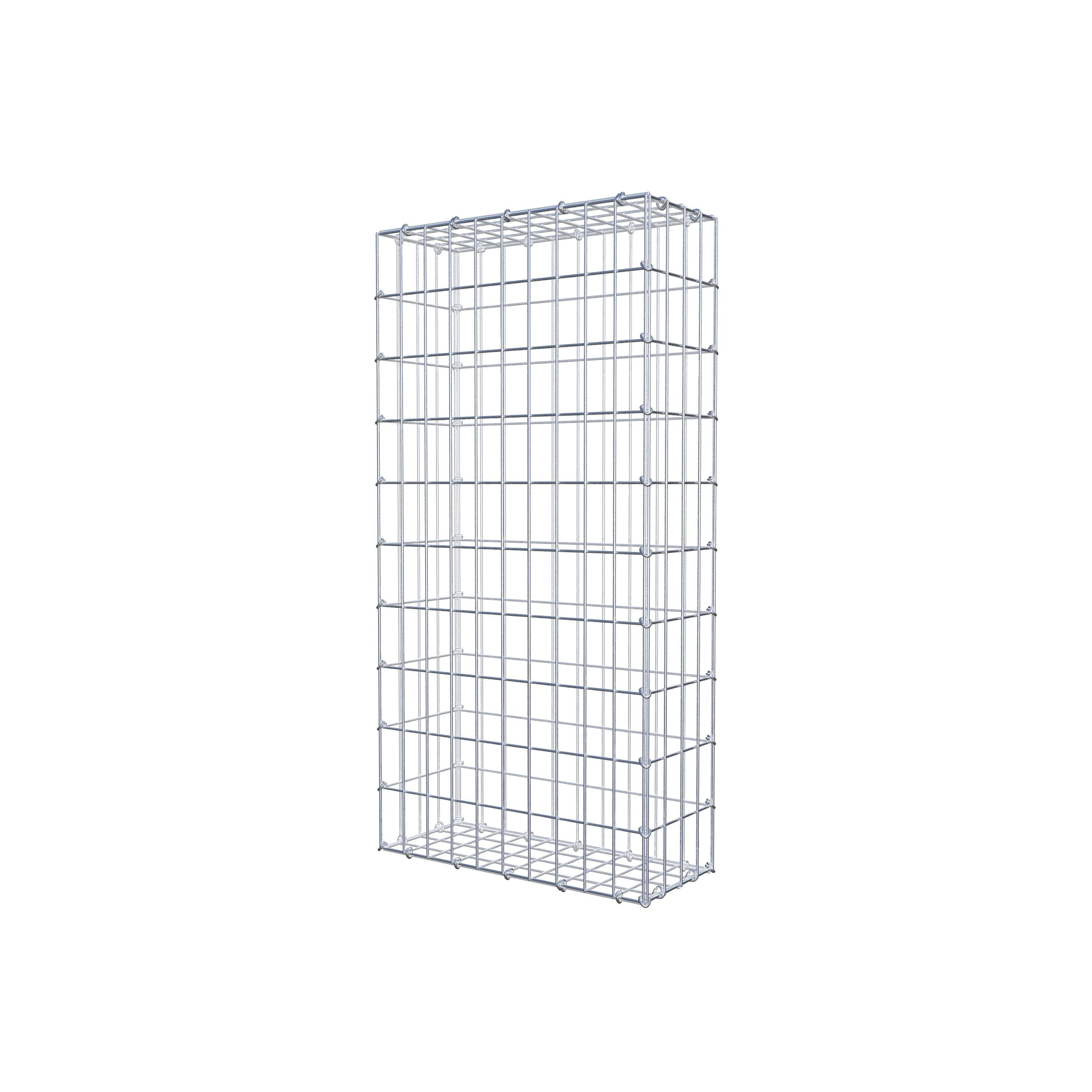 Schanskorf 100 cm x 20 cm x 50 cm (L x H x D), maaswijdte 5 cm x 10 cm, C-ring