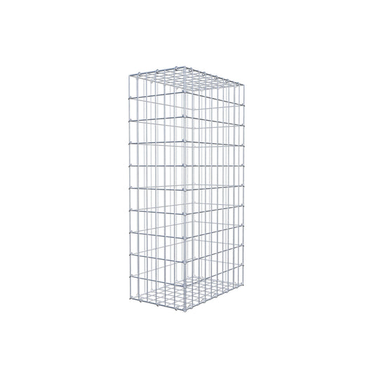 Gabion 100 cm x 50 cm x 30 cm (L x H x P), mailles 5 cm x 10 cm, anneau en C