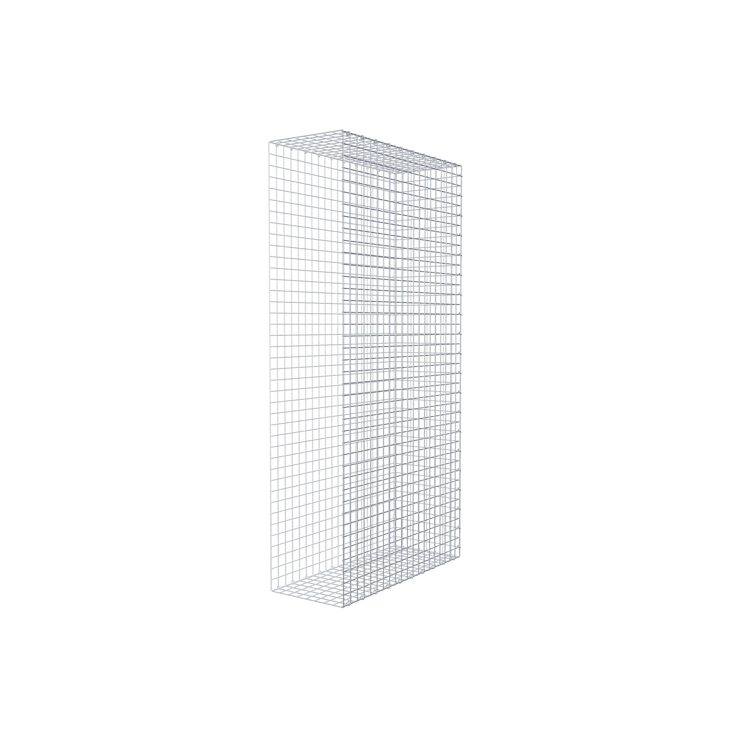 Gavión acoplable tipo 2 200 cm x 100 cm x 40 cm (L x A x P), malla 5 cm x 5 cm, anillo en C