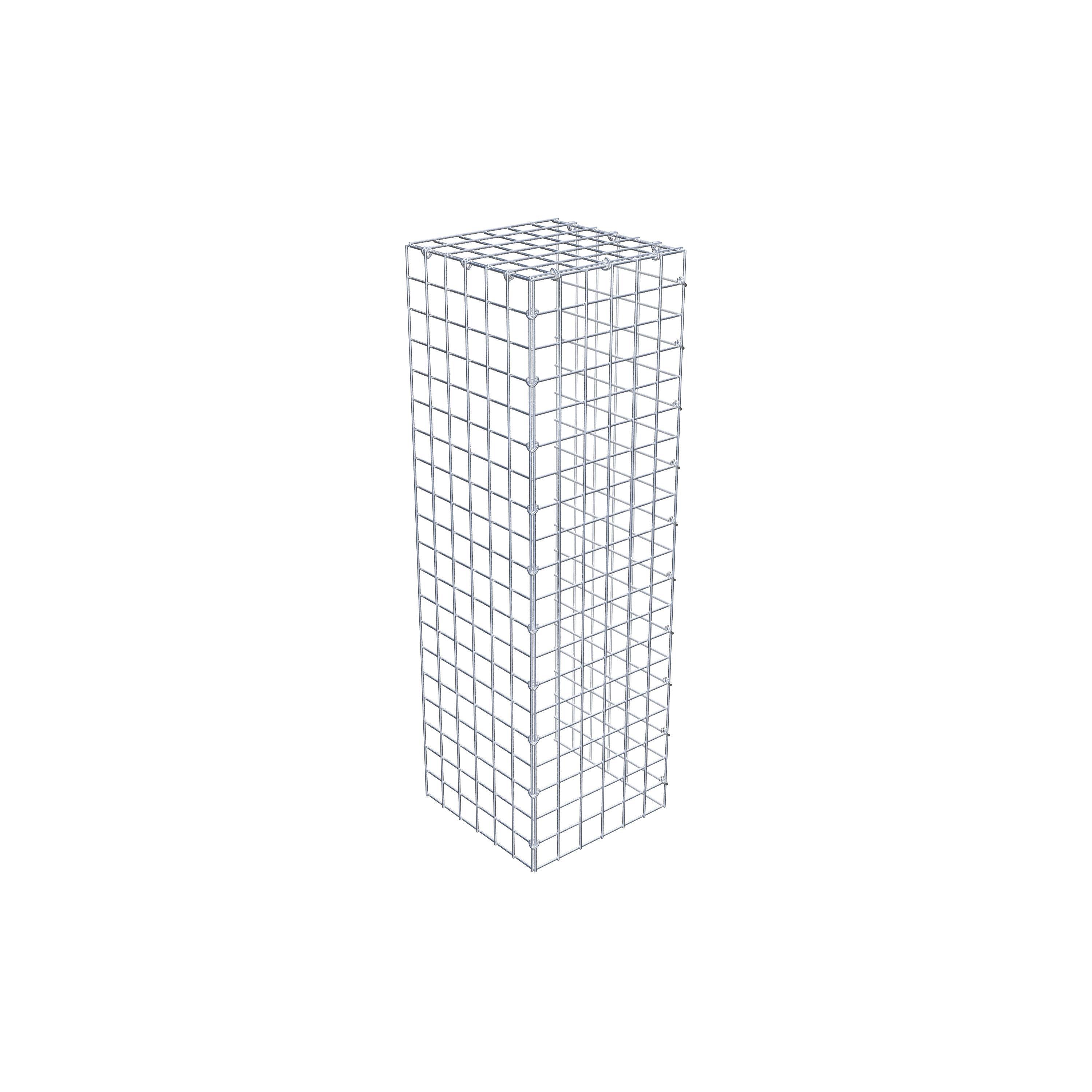 Add-on schanskorf type 4 100 cm x 30 cm x 30 cm (L x H x D), maaswijdte 5 cm x 5 cm, C-ring