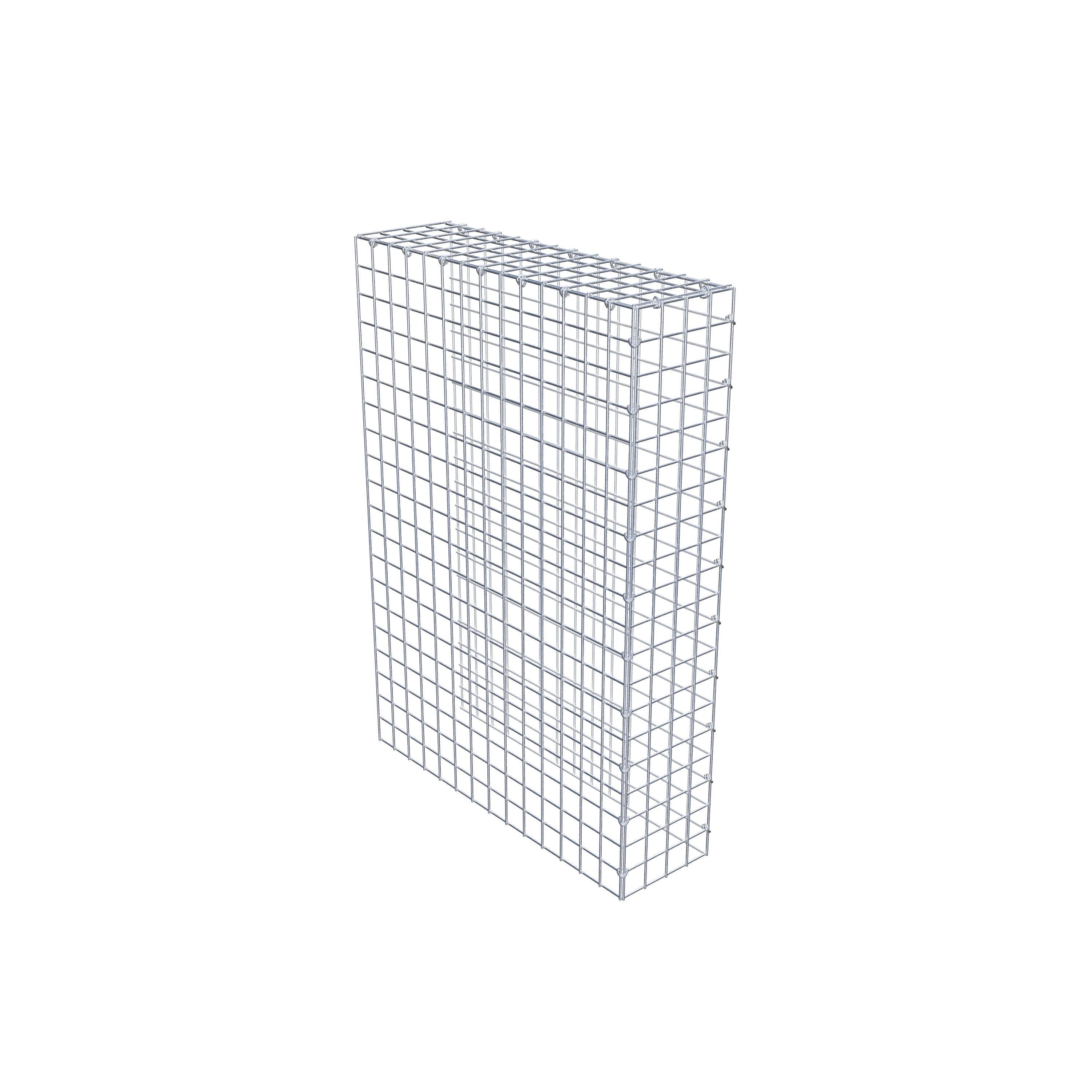 Fourche rapportée type 4 100 cm x 70 cm x 20 cm (L x H x P), mailles 5 cm x 5 cm, anneau C