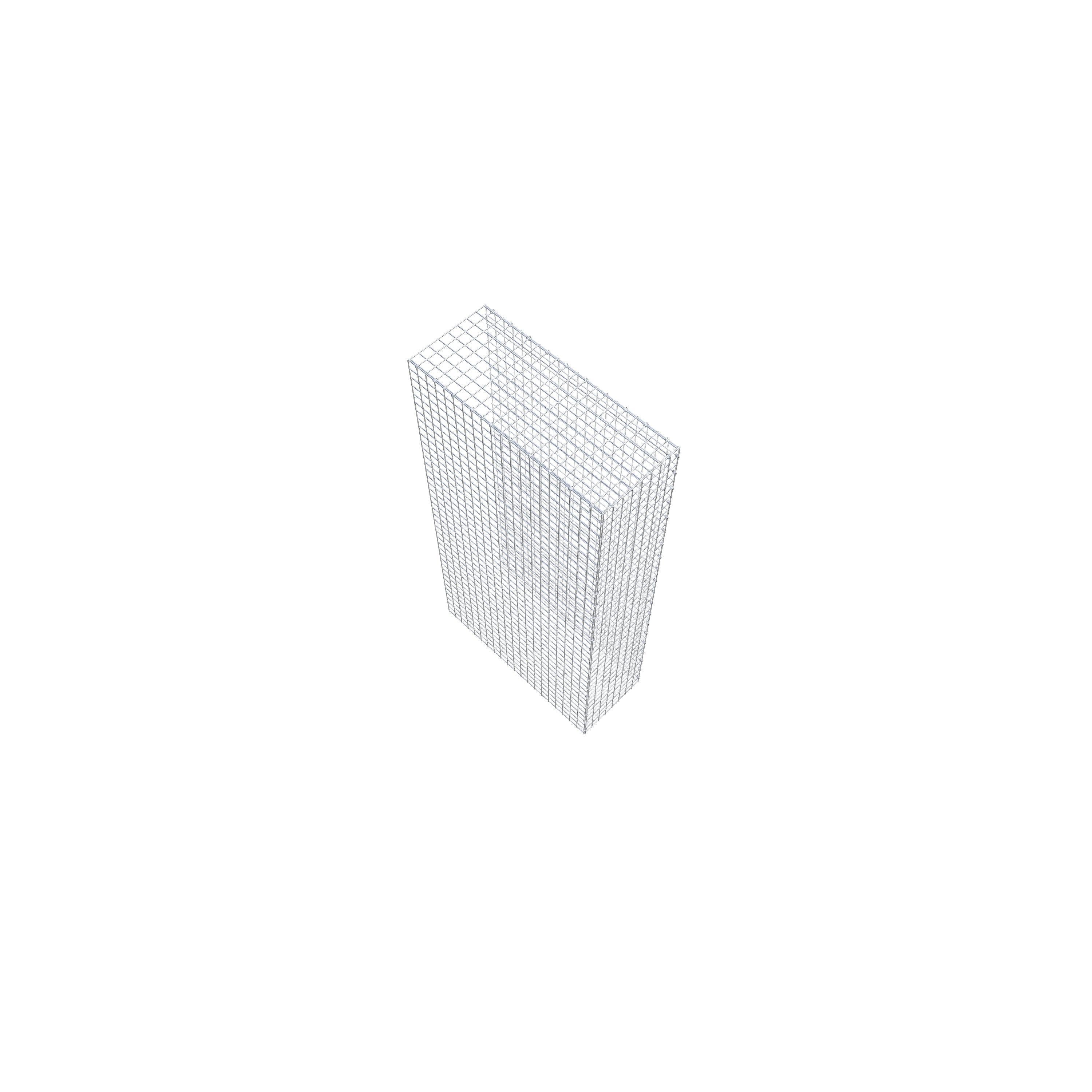 Extra gabion typ 4 200 cm x 100 cm x 40 cm (L x H x D), maskstorlek 5 cm x 5 cm, C-ring