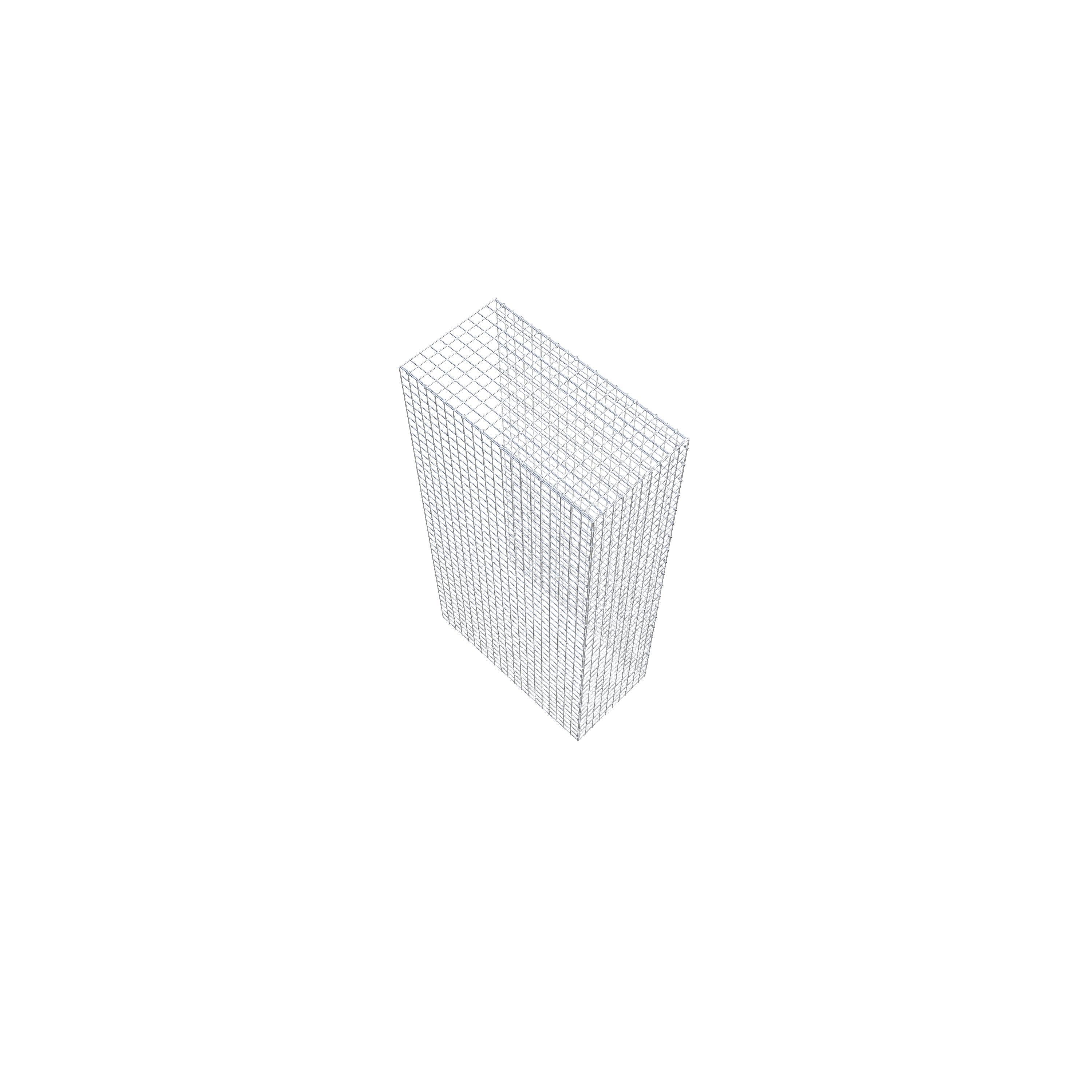 Fourche rapportée type 4 200 cm x 100 cm x 50 cm (L x H x P), mailles 5 cm x 5 cm, anneau C