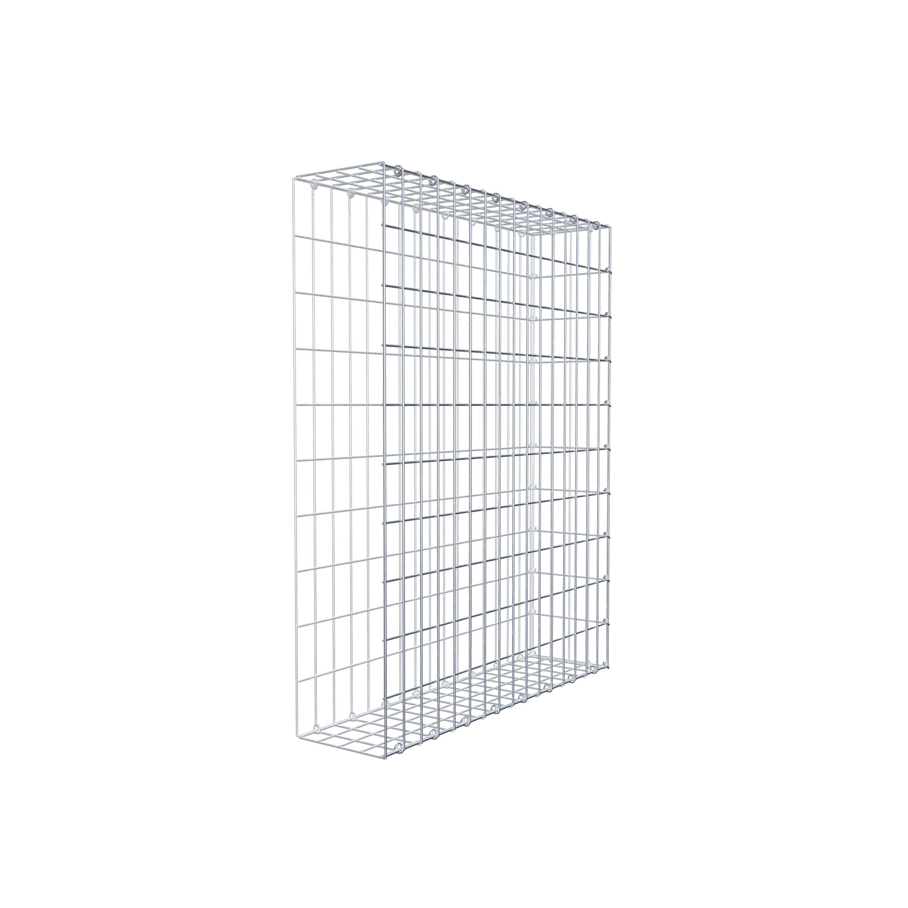 Pile aggiuntivo tipo 2 100 cm x 80 cm x 20 cm, maglia 5 cm x 10 cm, anello a C