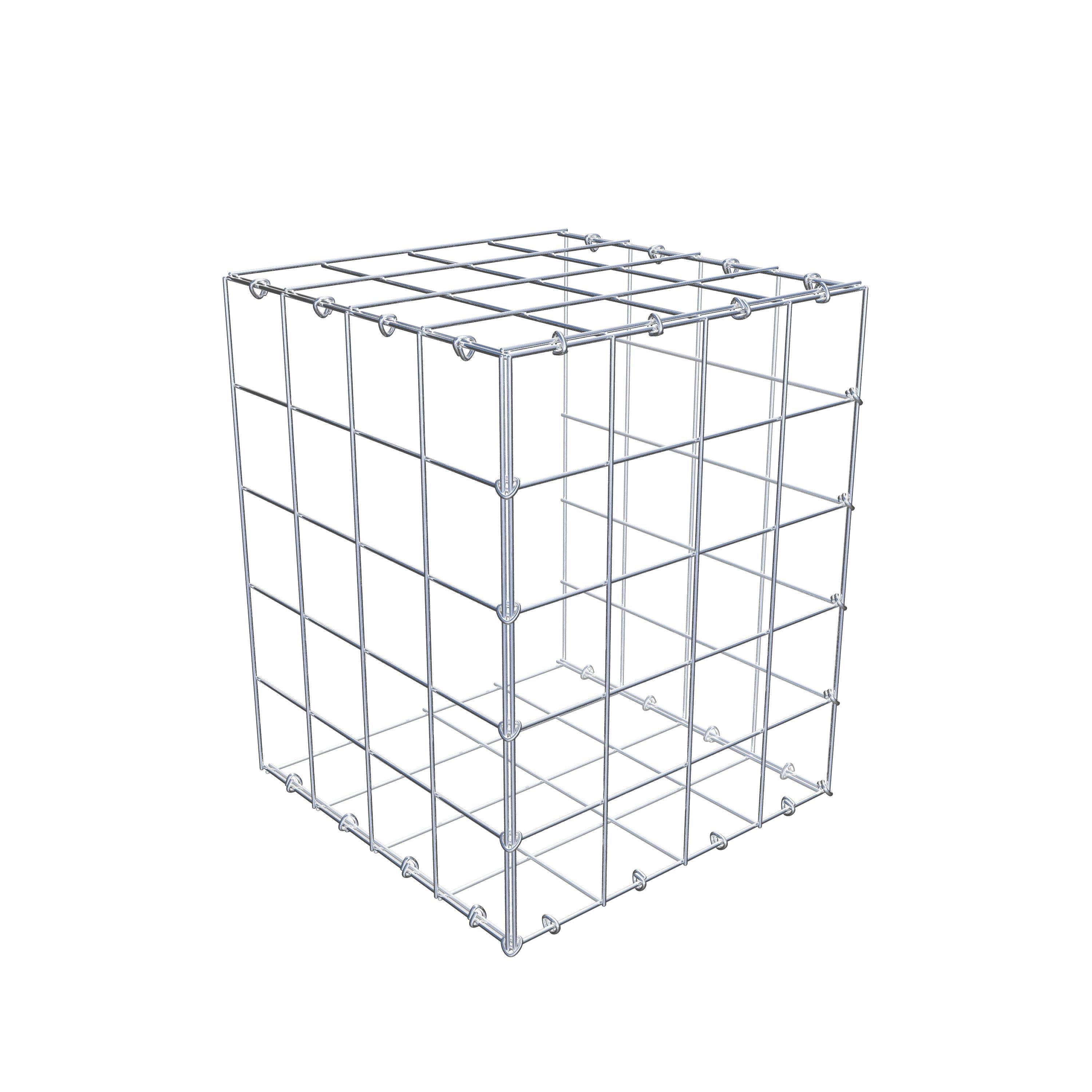 Pila adicional tipo 2 50 cm x 40 cm x 40 cm (L x A x P), malla 10 cm x 10 cm, anillo en C