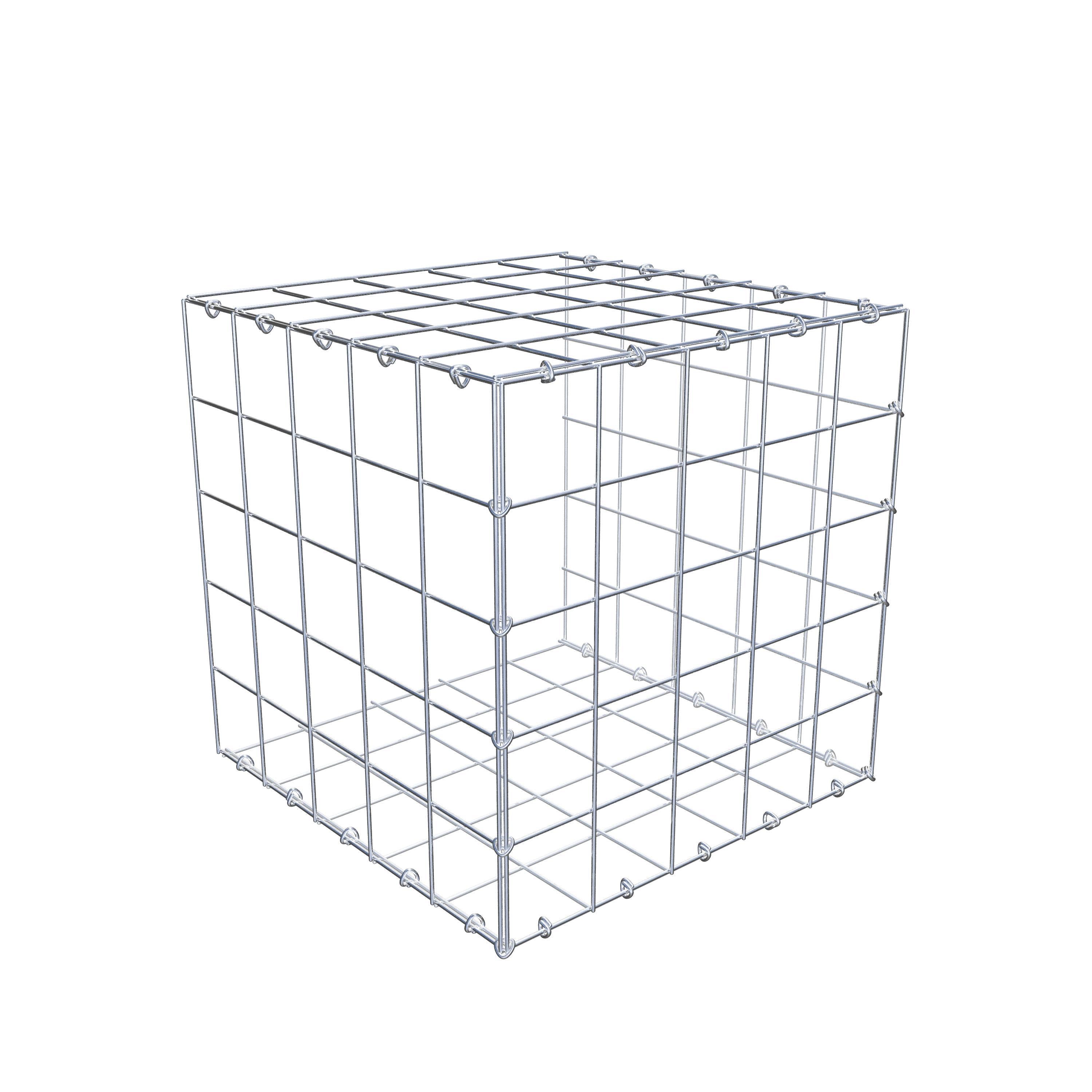 Extra gabion typ 2 50 cm x 50 cm x 50 cm (L x H x D), maskstorlek 10 cm x 10 cm, C-ring