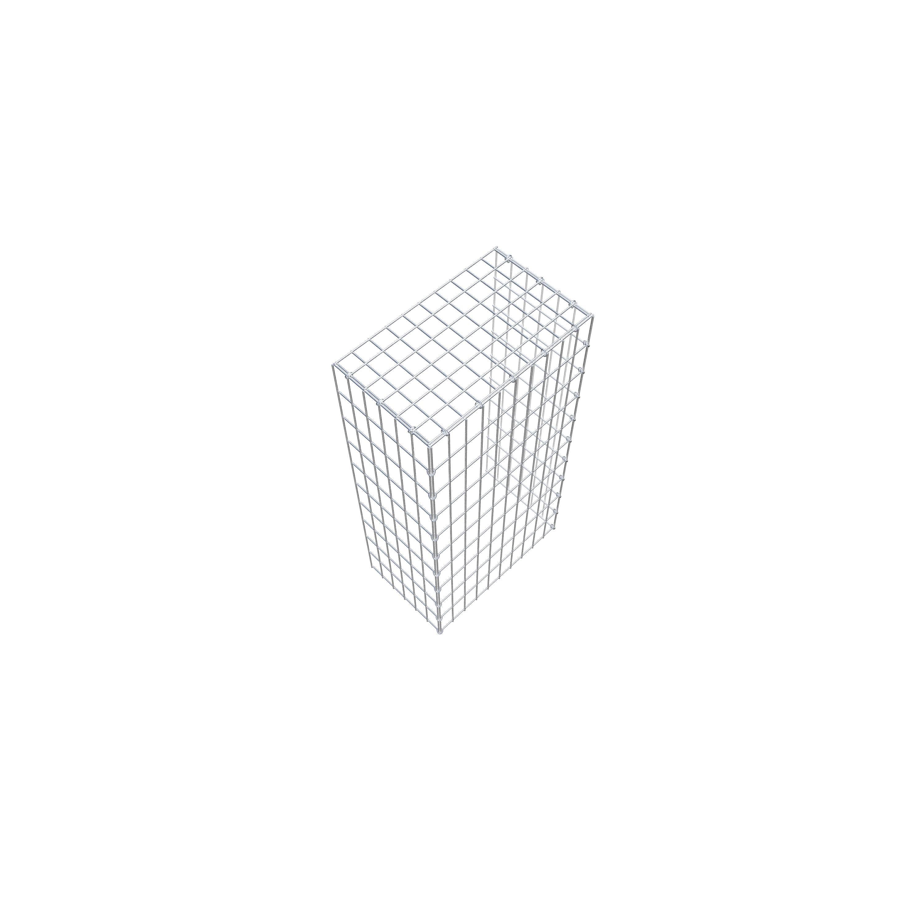 Pila adicional tipo 4 100 cm x 30 cm x 50 cm (L x A x P), malla 5 cm x 10 cm, anillo en C