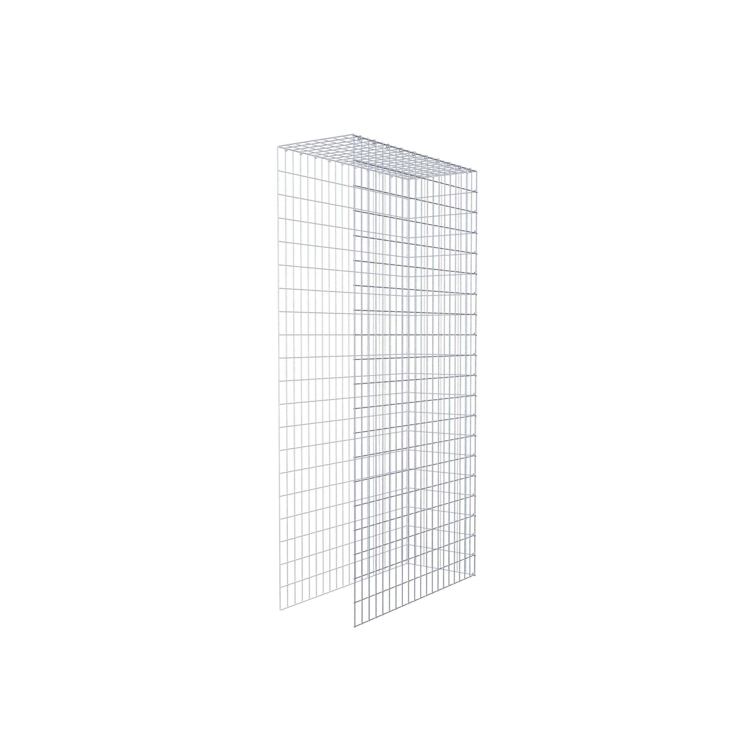 Pila adicional tipo 4 200 cm x 100 cm x 40 cm (L x A x P), malla 5 cm x 10 cm, anillo en C