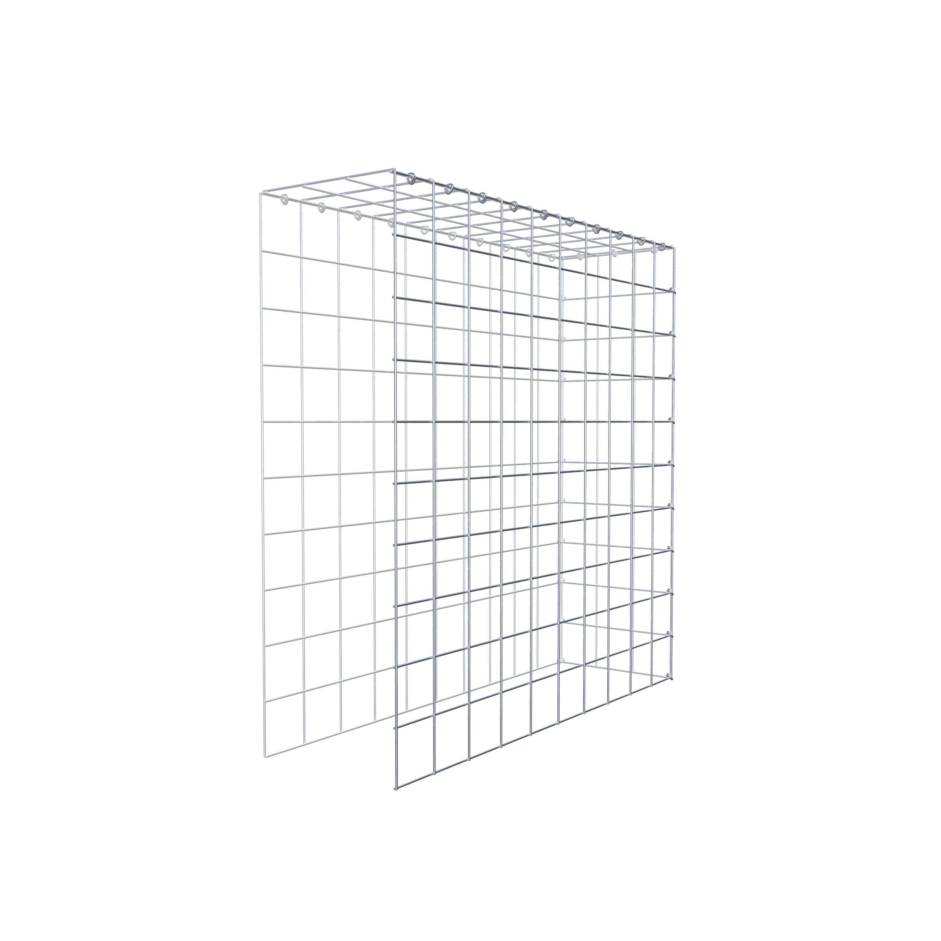 Add-on schanskorf type 4 100 cm x 100 cm x 30 cm (L x H x D), maaswijdte 10 cm x 10 cm, C-ring